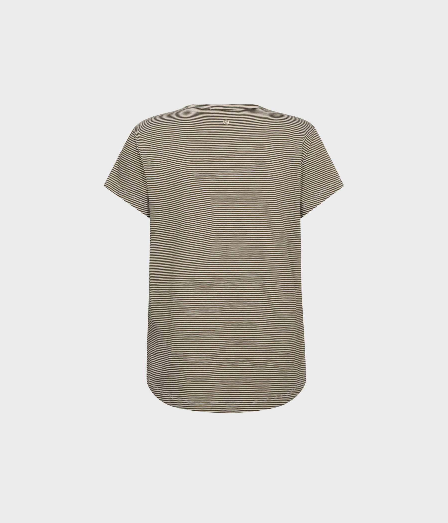 Mmcamp O-Ss Stripe Tee (766 Burnt Olive)