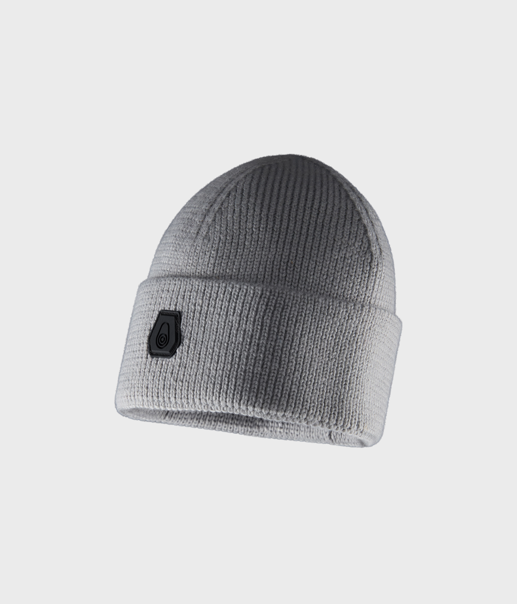 BOWMAN FOLDED WOOL BEANIE. (925 grey mel)