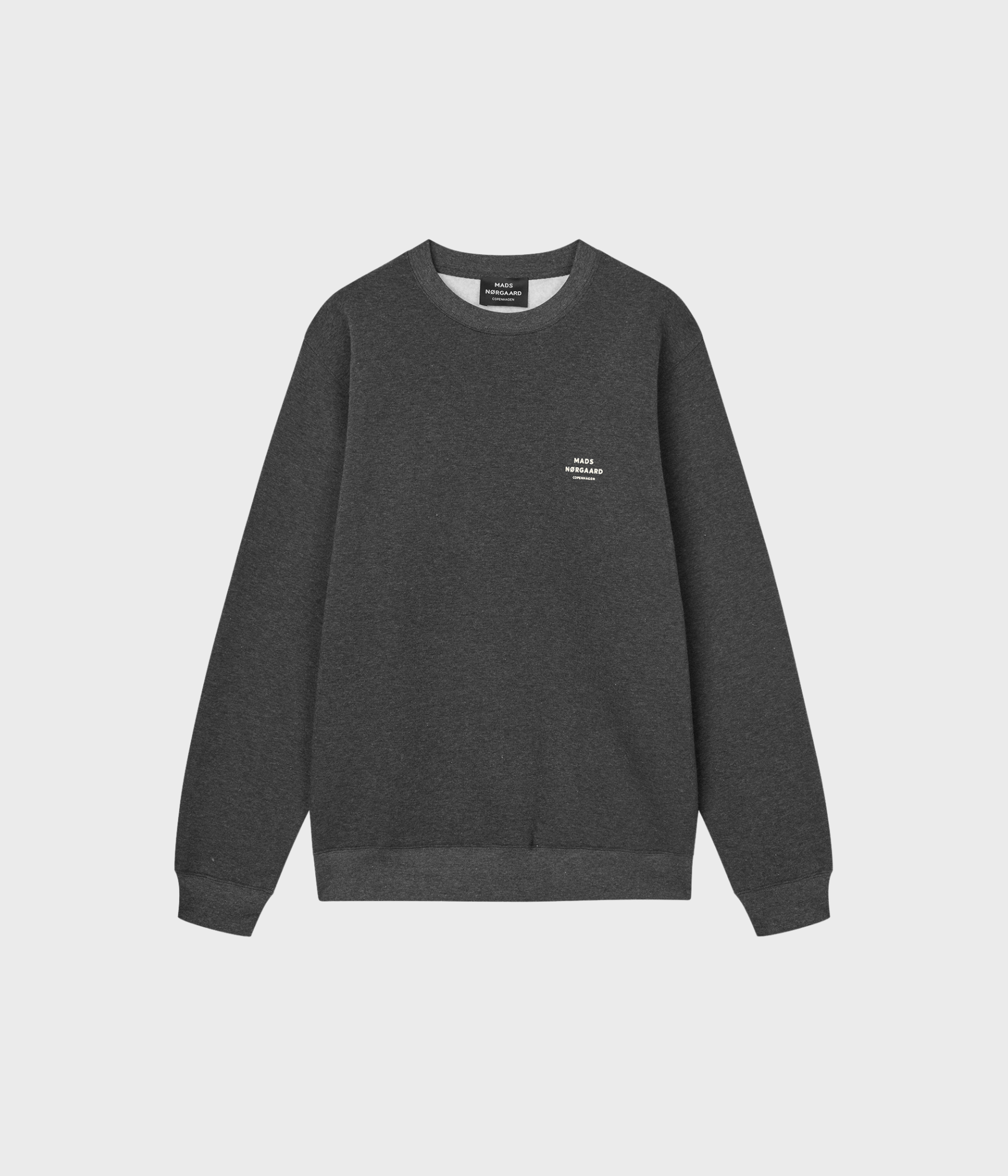 Standard Crew Logo Sweat. (8129 Dark Grey Melange)