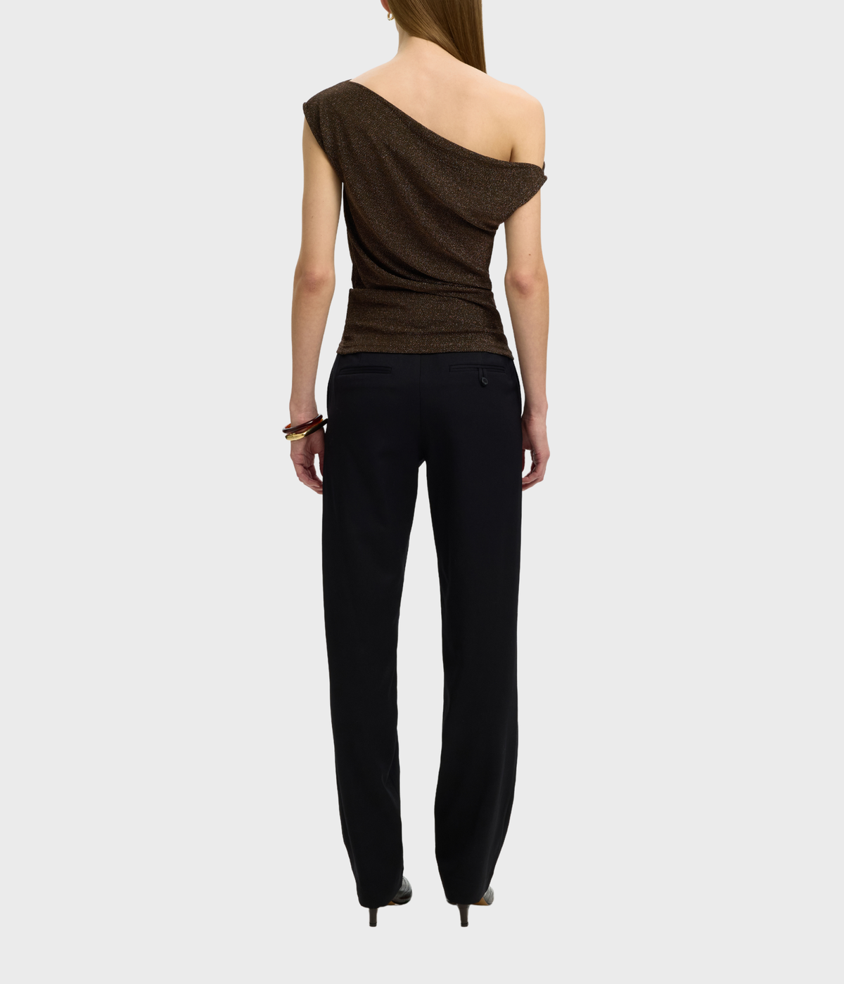 Slwnori Fitted Asymmetric Top (Delicioso)