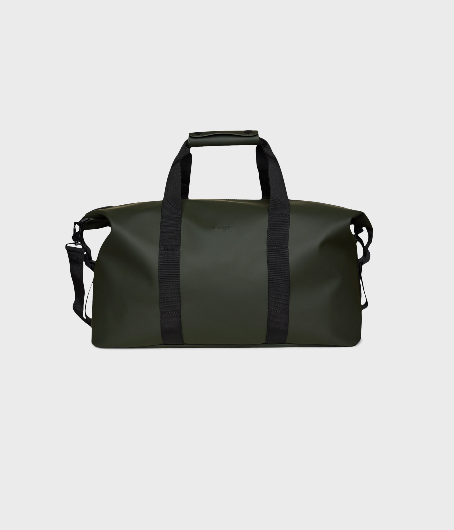 Mörkgrön weekendbag