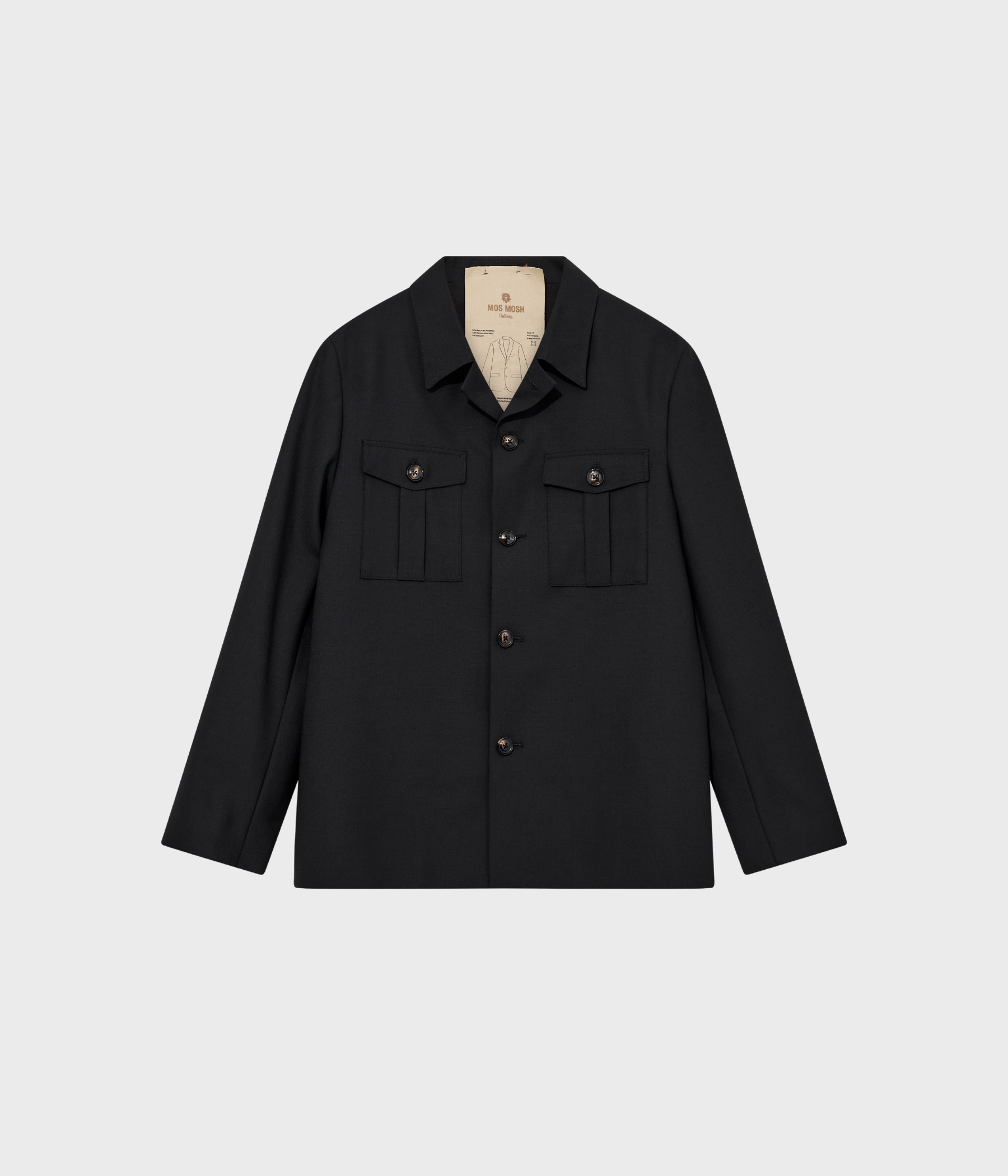 Mmgjacob Dynamic Luxe Overshirt (801 Black)