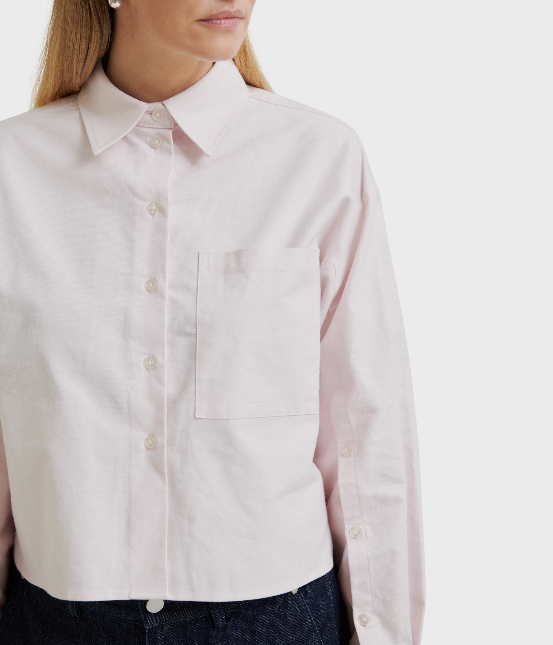 Baulo Slit Shirt (3141 Mauve Morn)