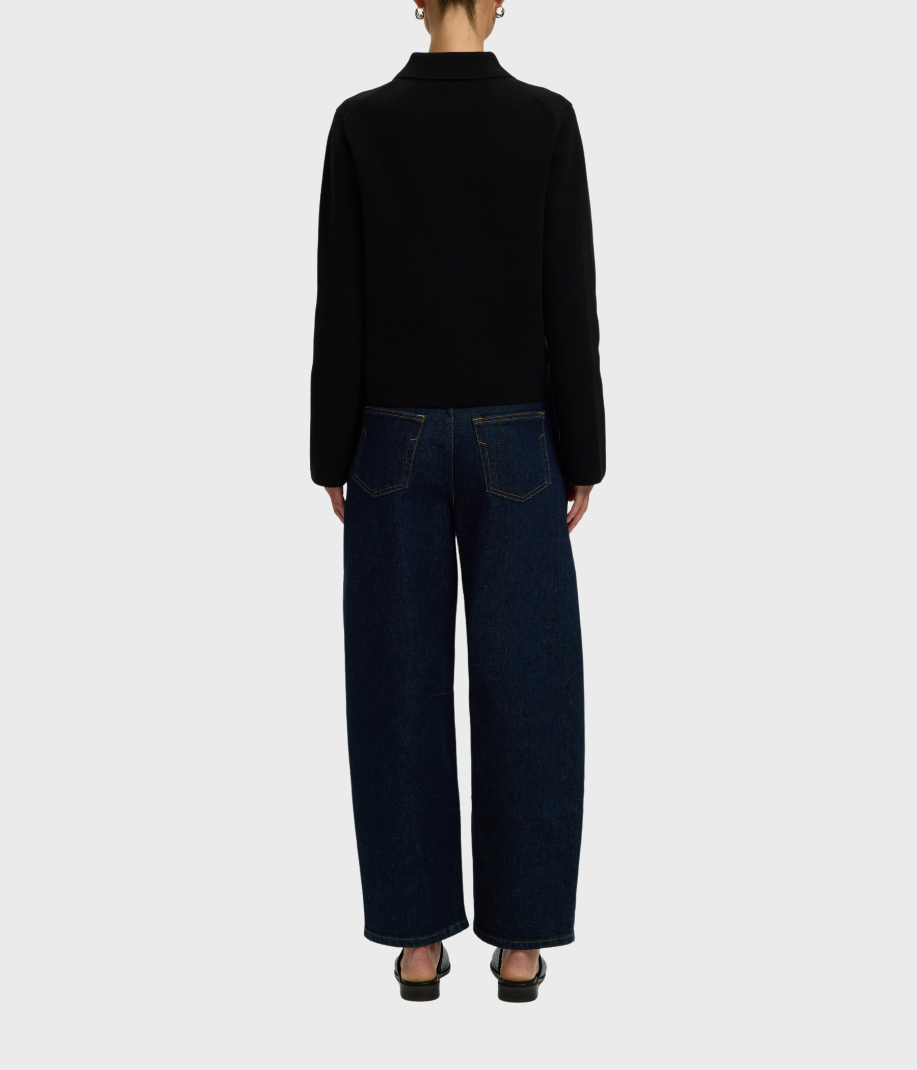 Slwmika Ls Knit Cardigan (Black)
