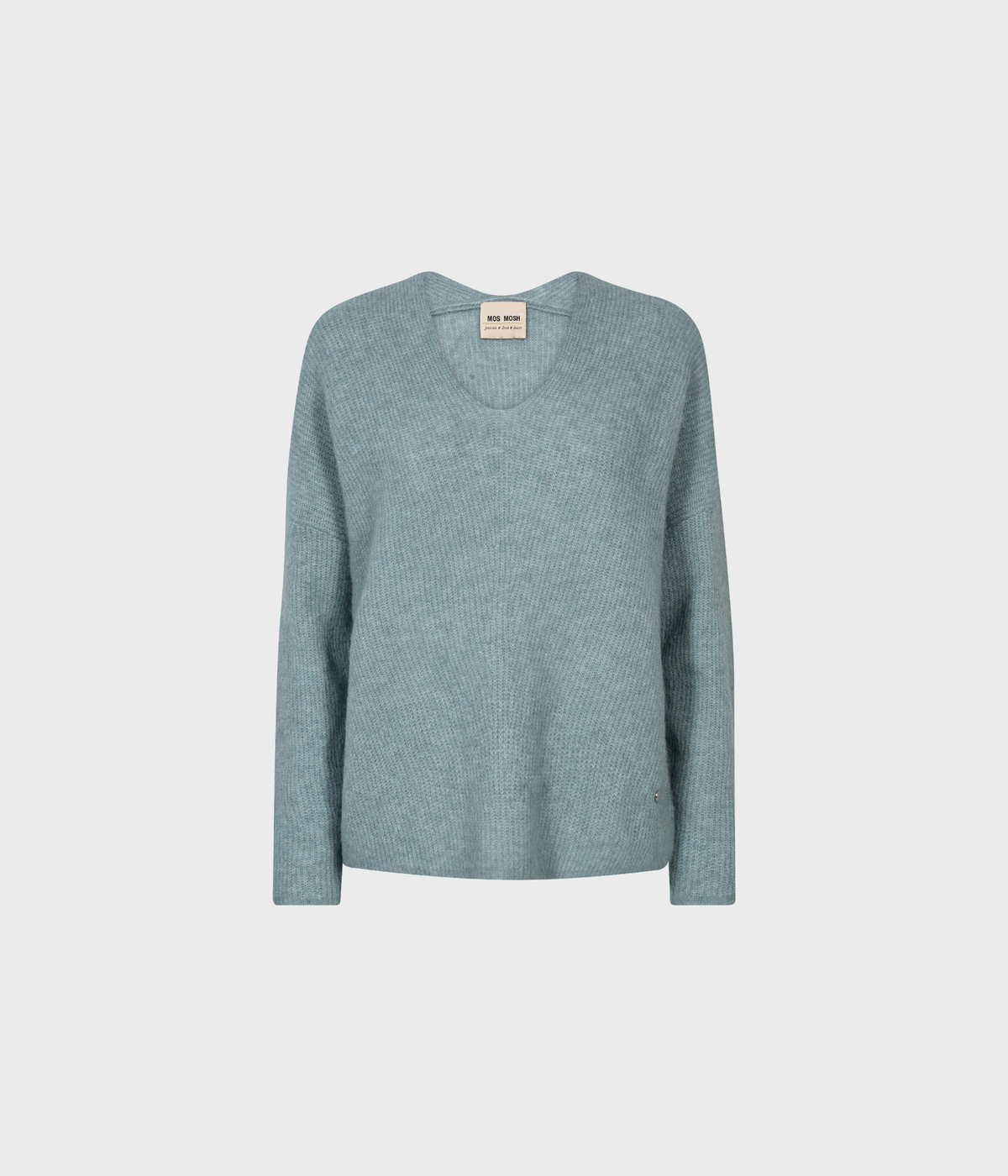 Mmthora V-Neck Knit. (711 Lead)