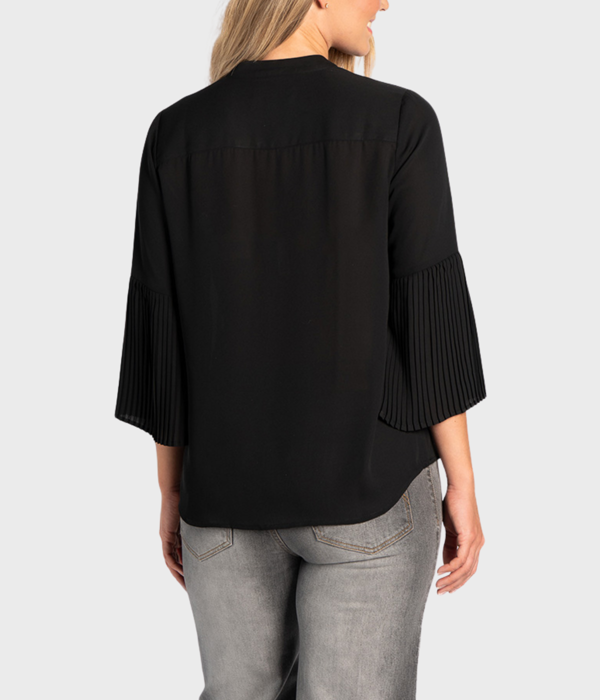 Mila Blouse (9000Jet Black)