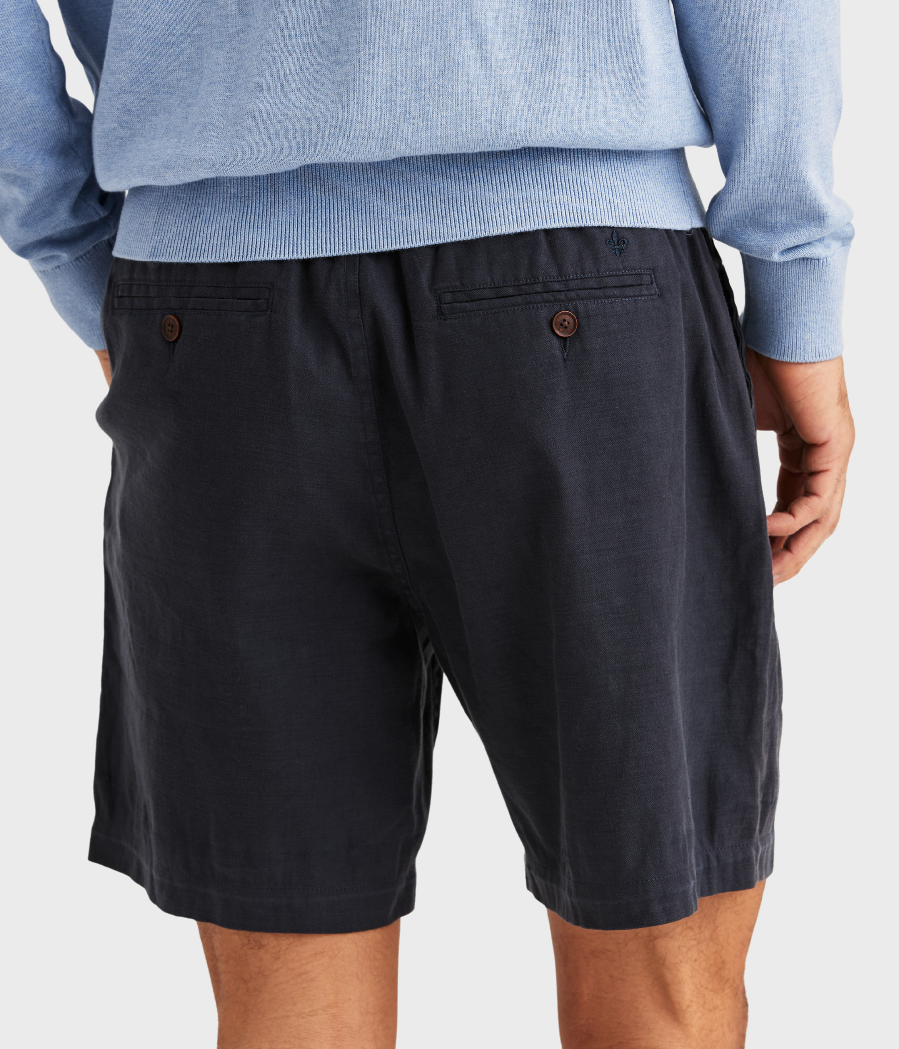 Fenix Linen Shorts (62 Blue)