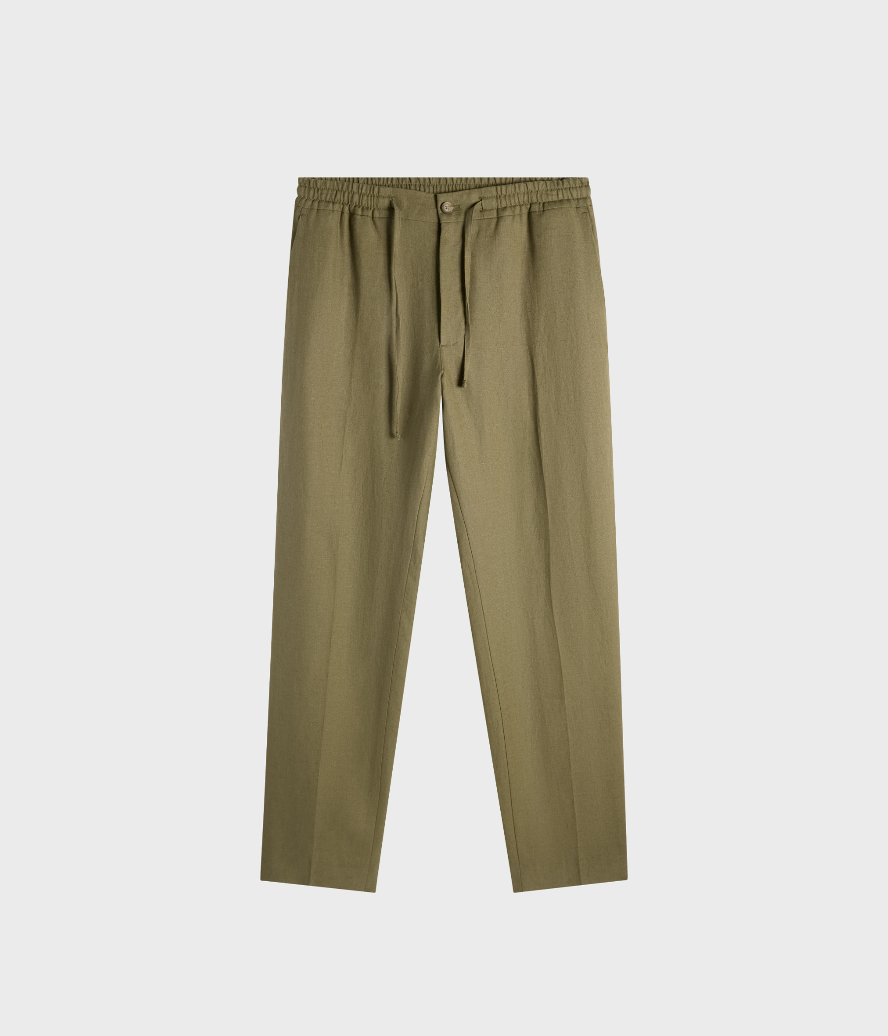 Soren Drape Linen Pants (E327 Kalamata) - D.O. Design Only