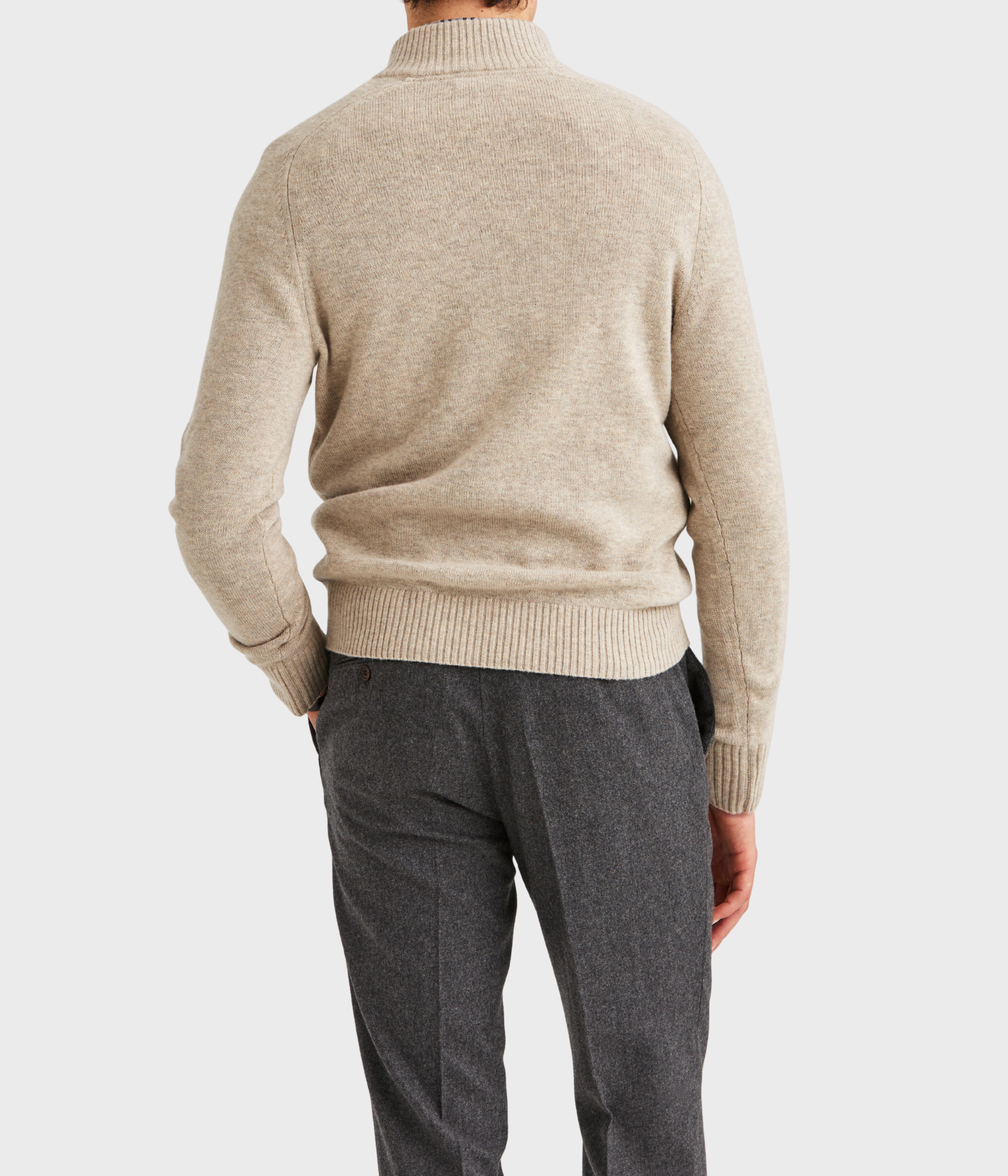 New Hertford Half Zip. (05 Khaki)