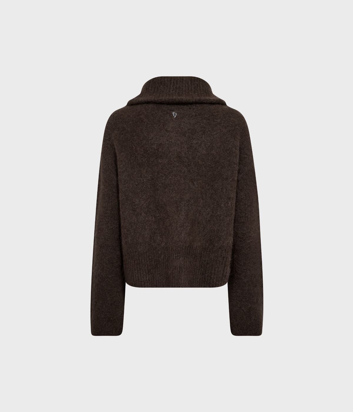 Mmhulda Knit Zip Cardigan (160 Delicioso)