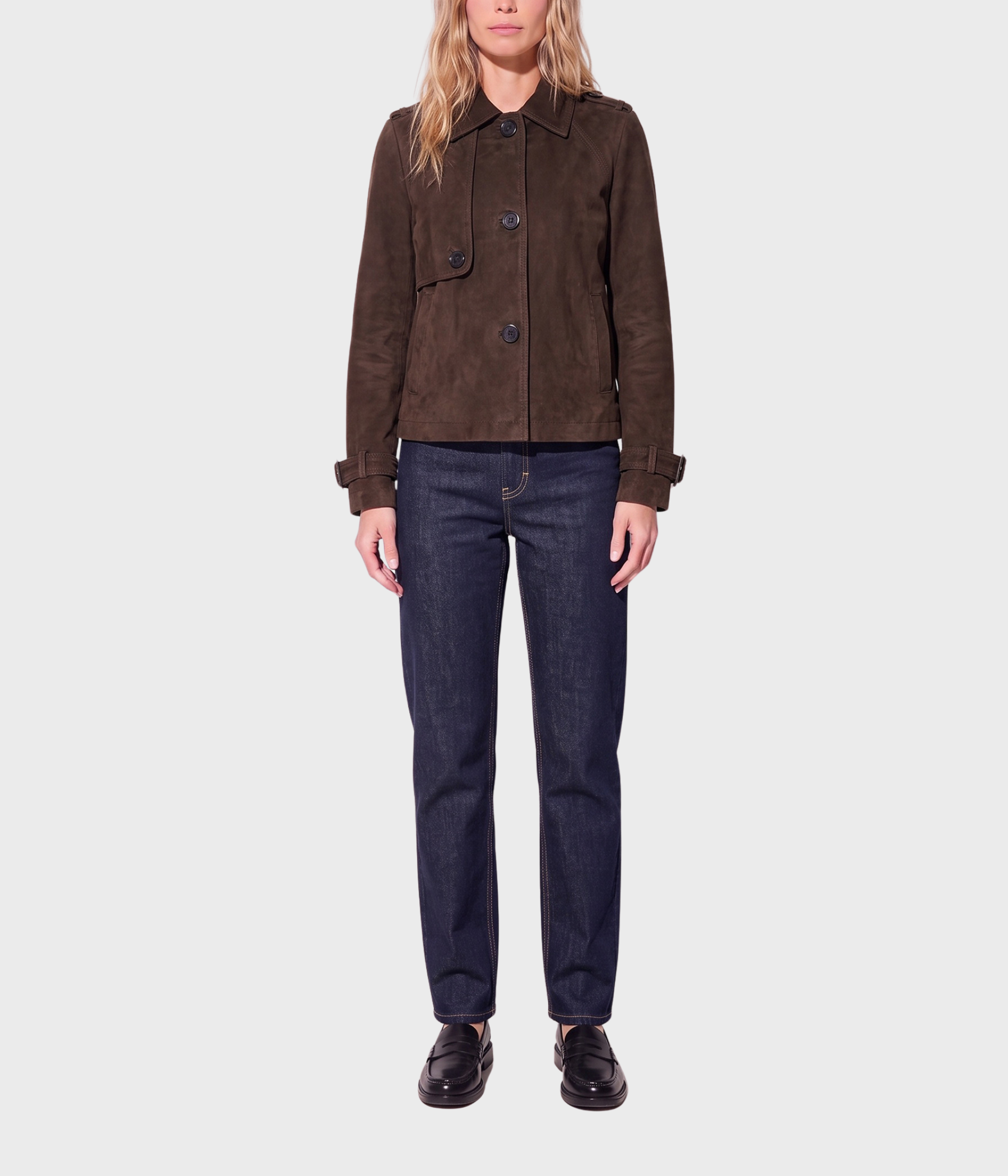 Zinnia Jacket (19900Dark Brown)