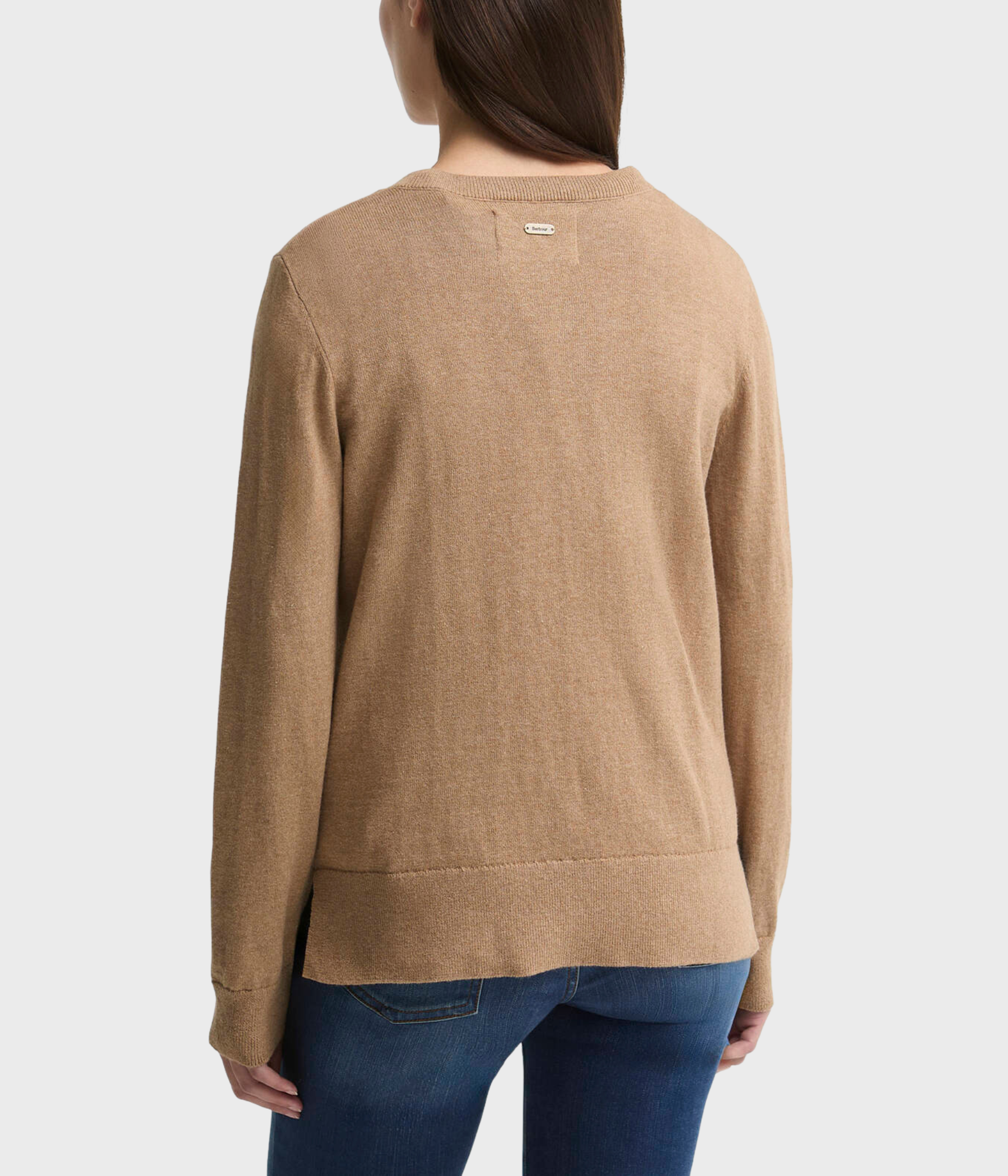 Barbour Fareham Knitted Jumper (BE93 Warm Trench)