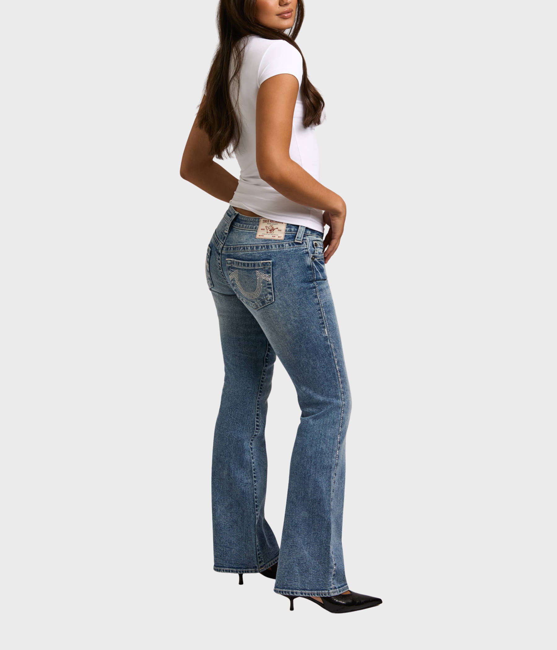 Crystal Becca Lr Bootcut (MEDIUM WASH)