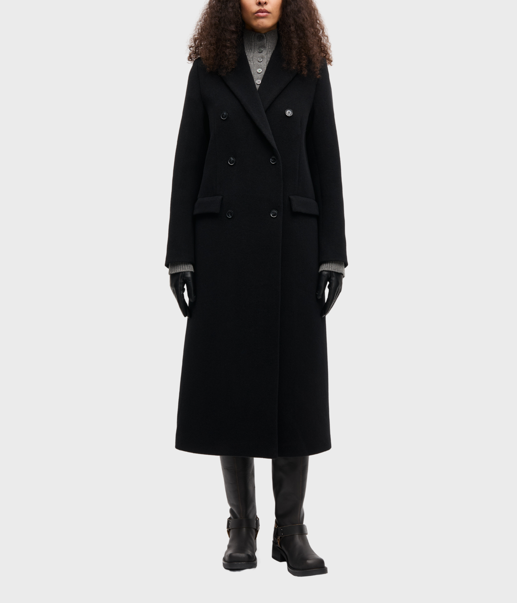 Falcon Coat 11104. (CLR000021 BLACK)
