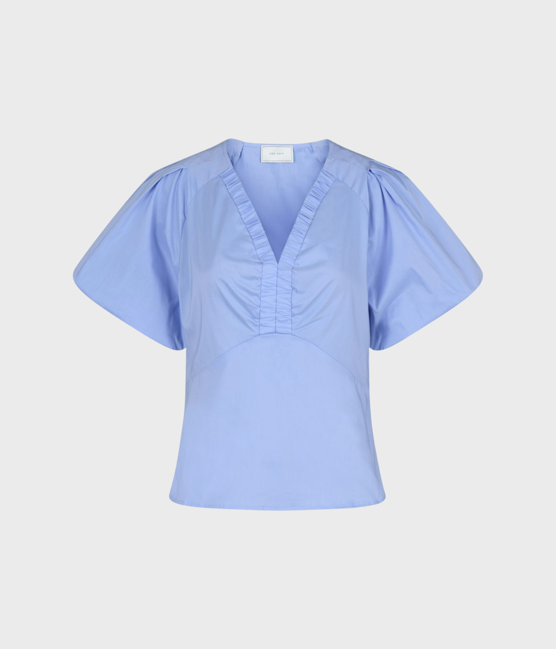 Irina Poplin Blouse. (554 SKY Blue) - D.O. Design Only