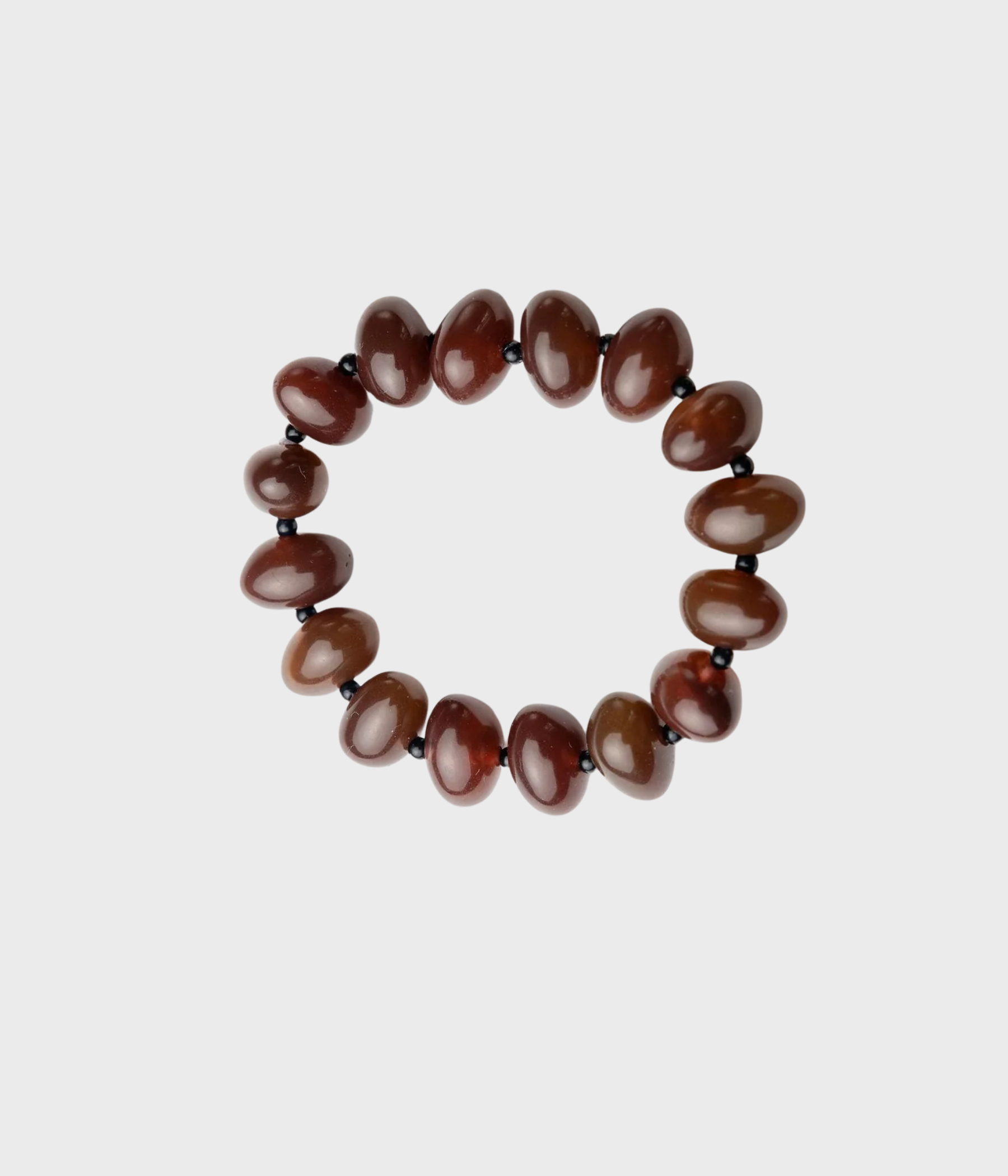 Arta Bead Bracelet (Brown)
