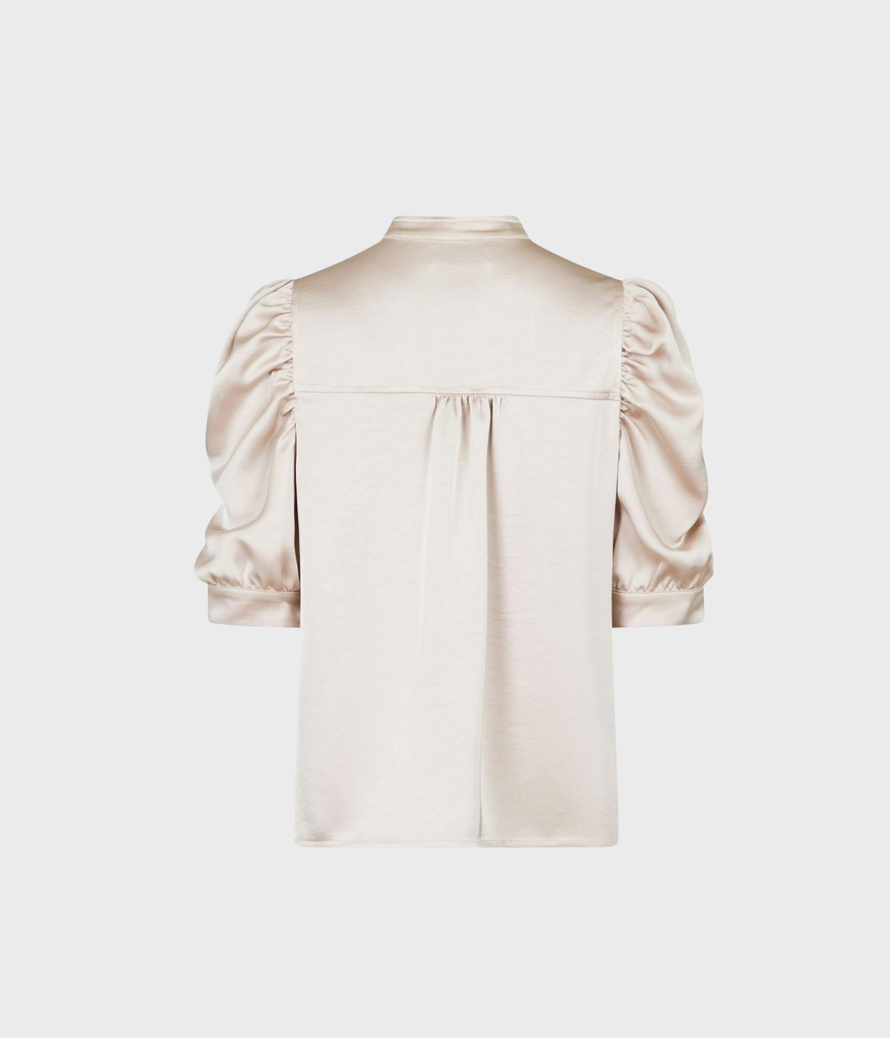 Roella Heavy Sateen Blouse. (720 Champagne) - D.O. Design Only
