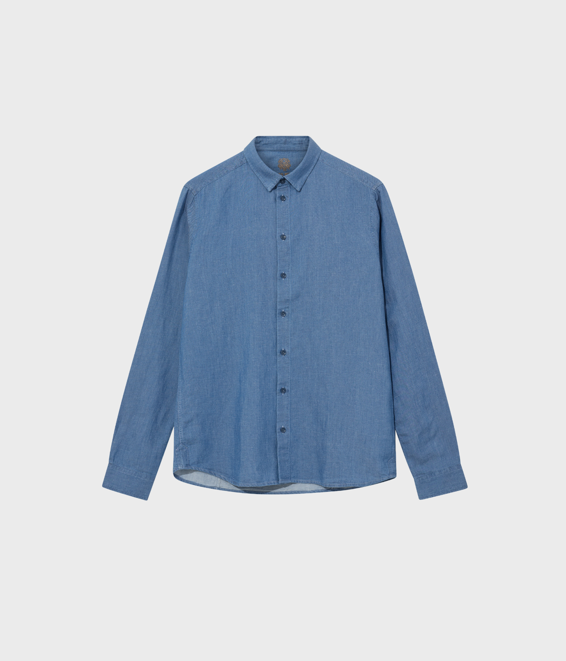 Mmgmarco Chambray Shirt (428 Marine Blue)