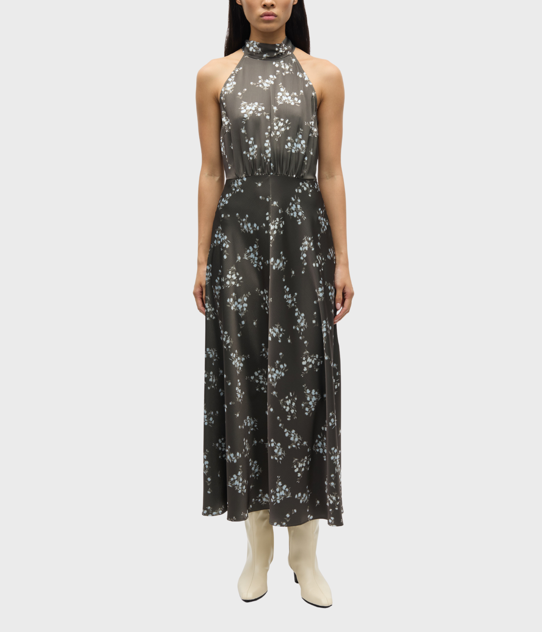 RHEO DRESS 12959. (CLR002533 Blooming Brown)