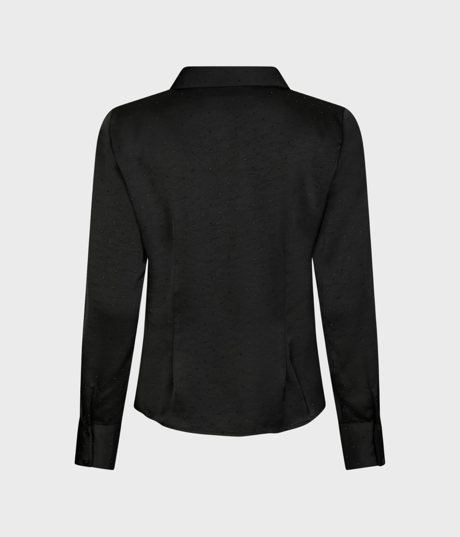 Christy Heavy Sateen Bedaz Shirt (Black)