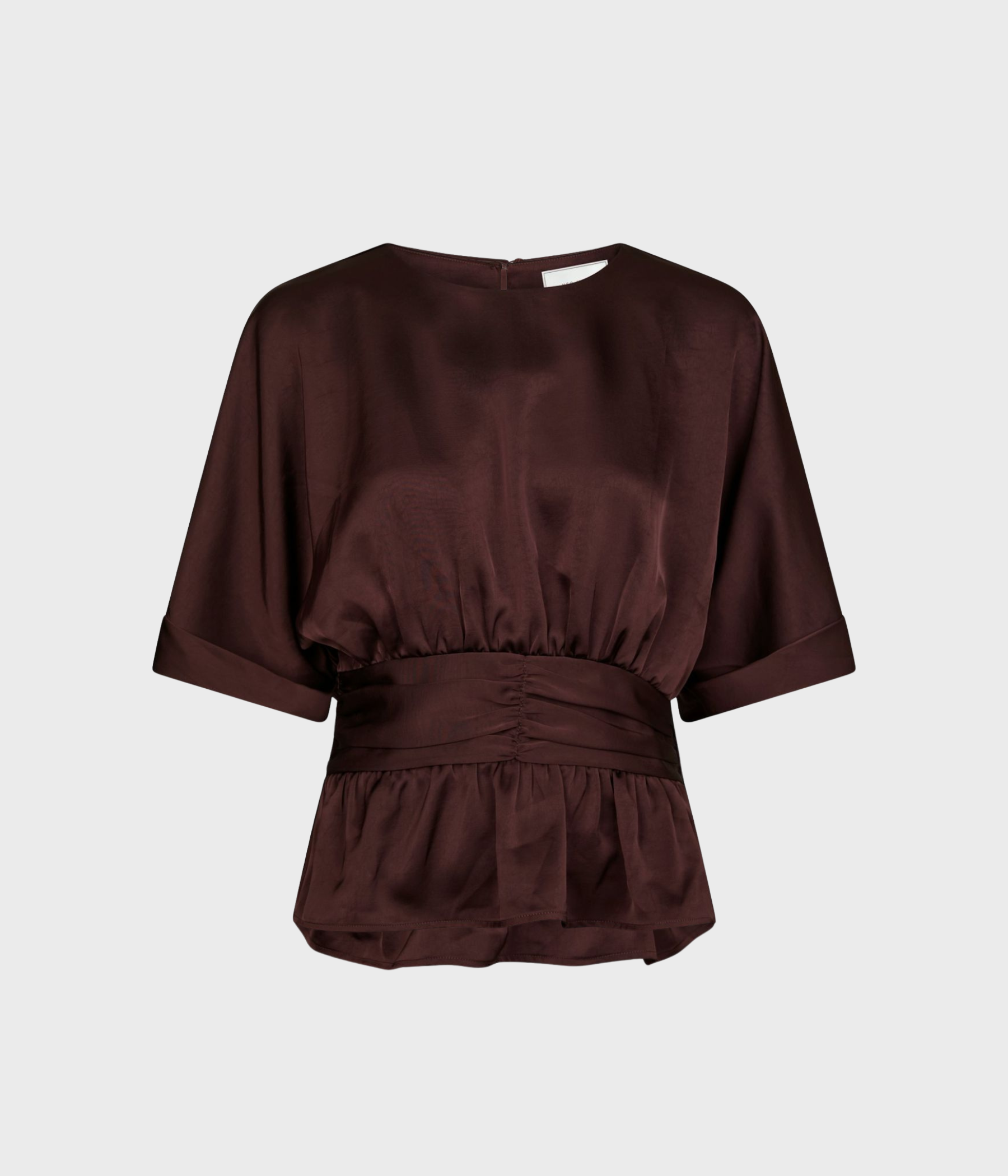 Annegret Heavy Sateen Blouse (174 Burgundy)
