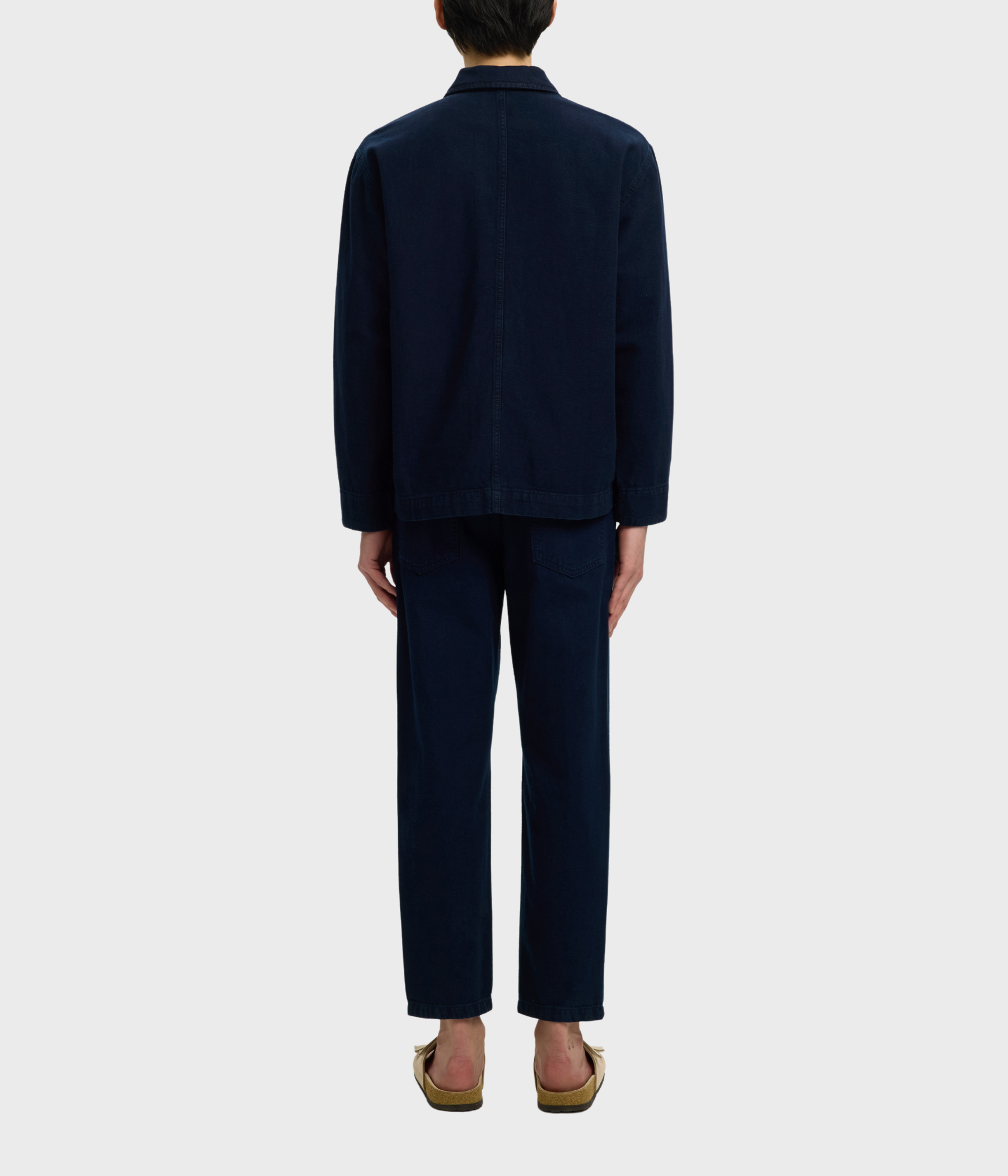 Slhrelaxed Paz Db 803 Denim Overshirt (Dark Blue Denim)