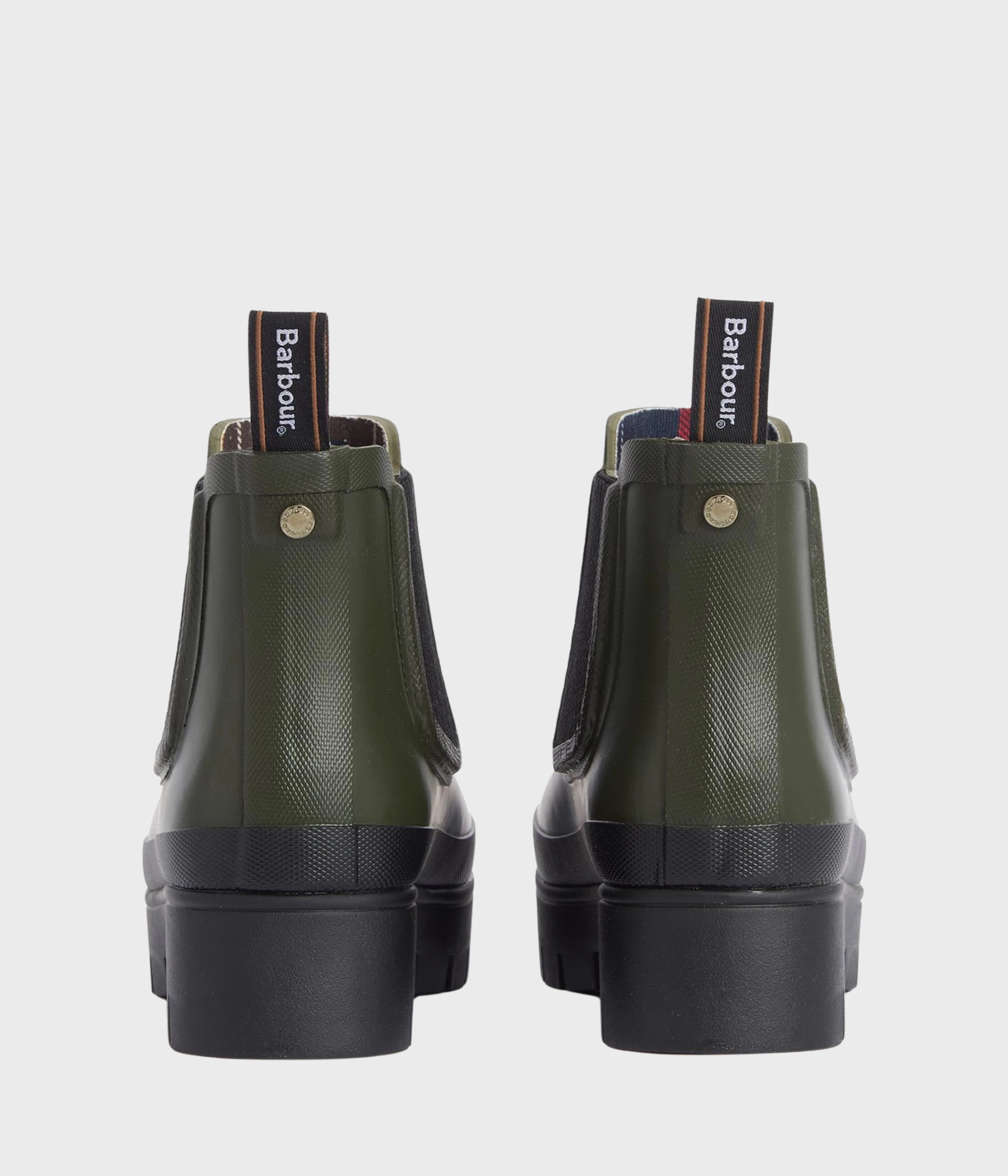 Barbour Halton Chelsea Welly (OL12 Olive/Black)