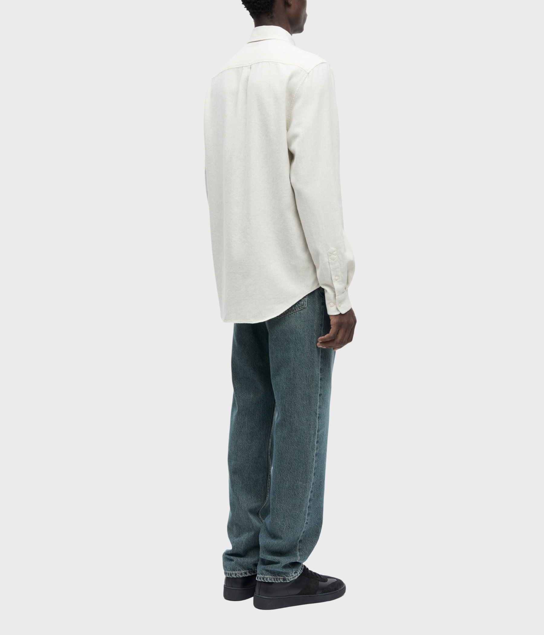 Saliam NP Shirt 15839. (CLR002423 Oatmeal Mel.)