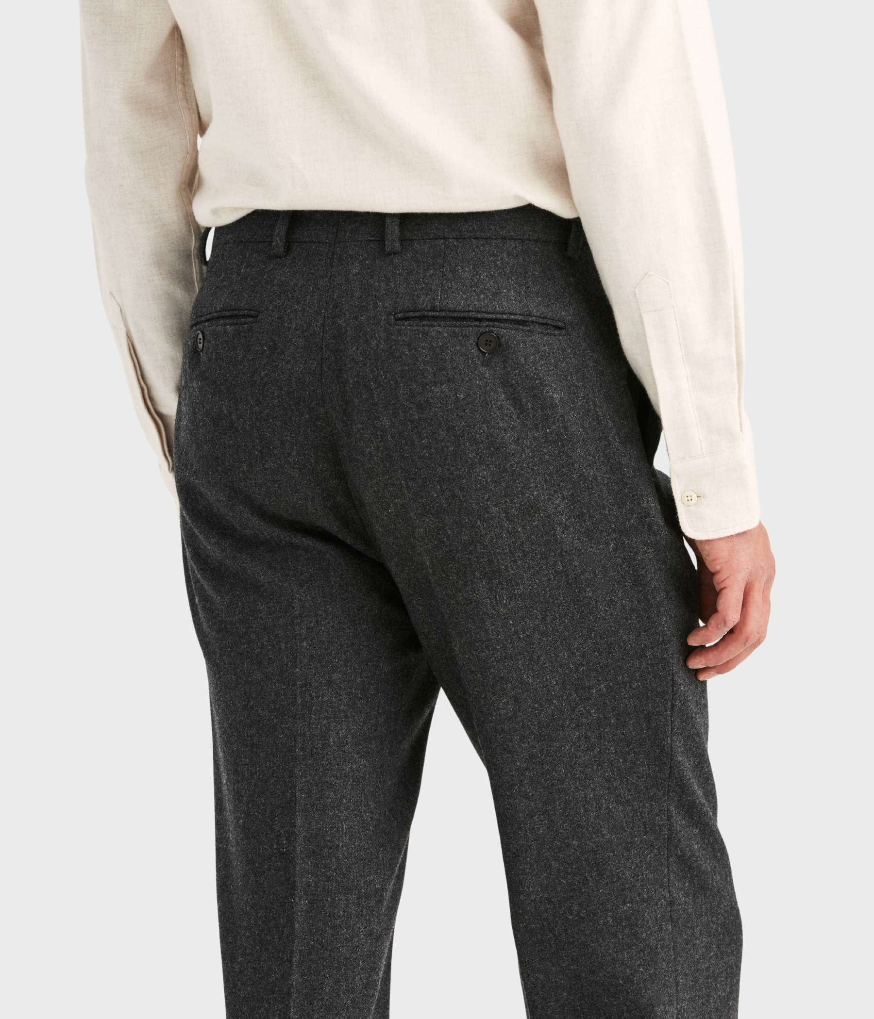 Flannel Suit Trouser (95 Grey)