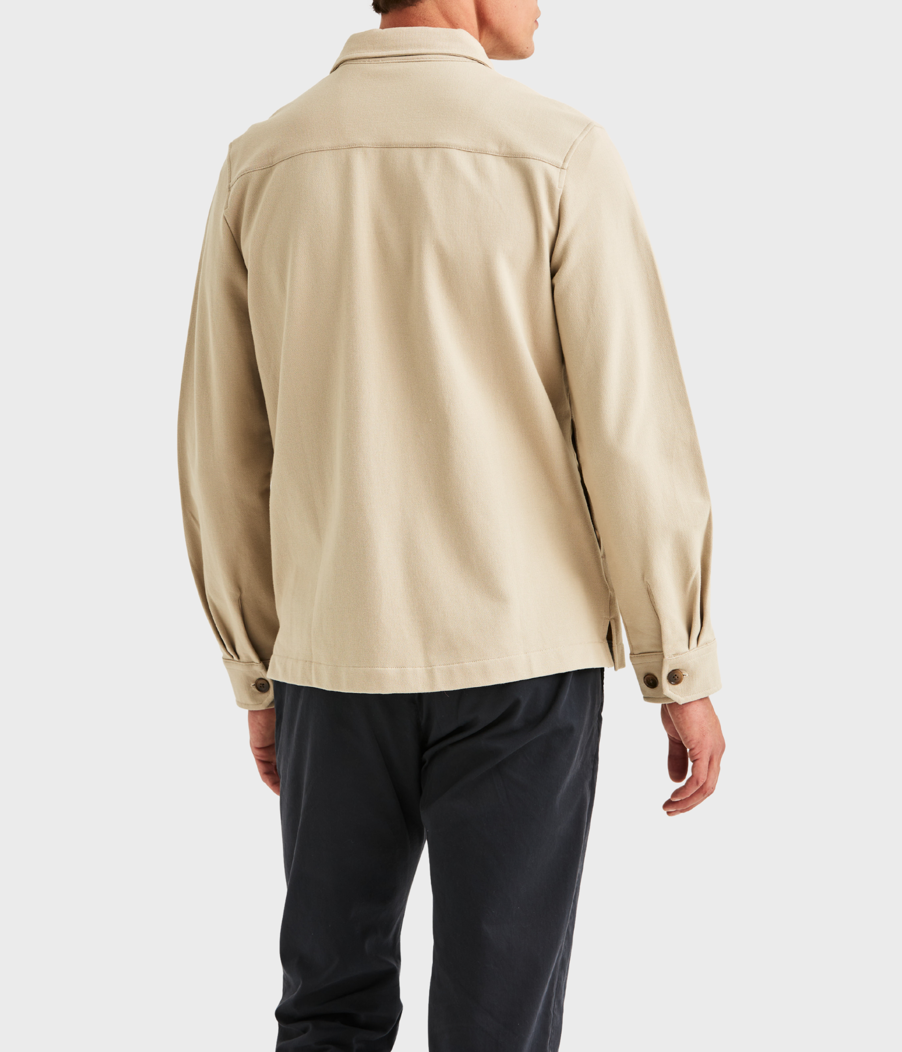 Andrew Jersey Overshirt (05 Khaki)