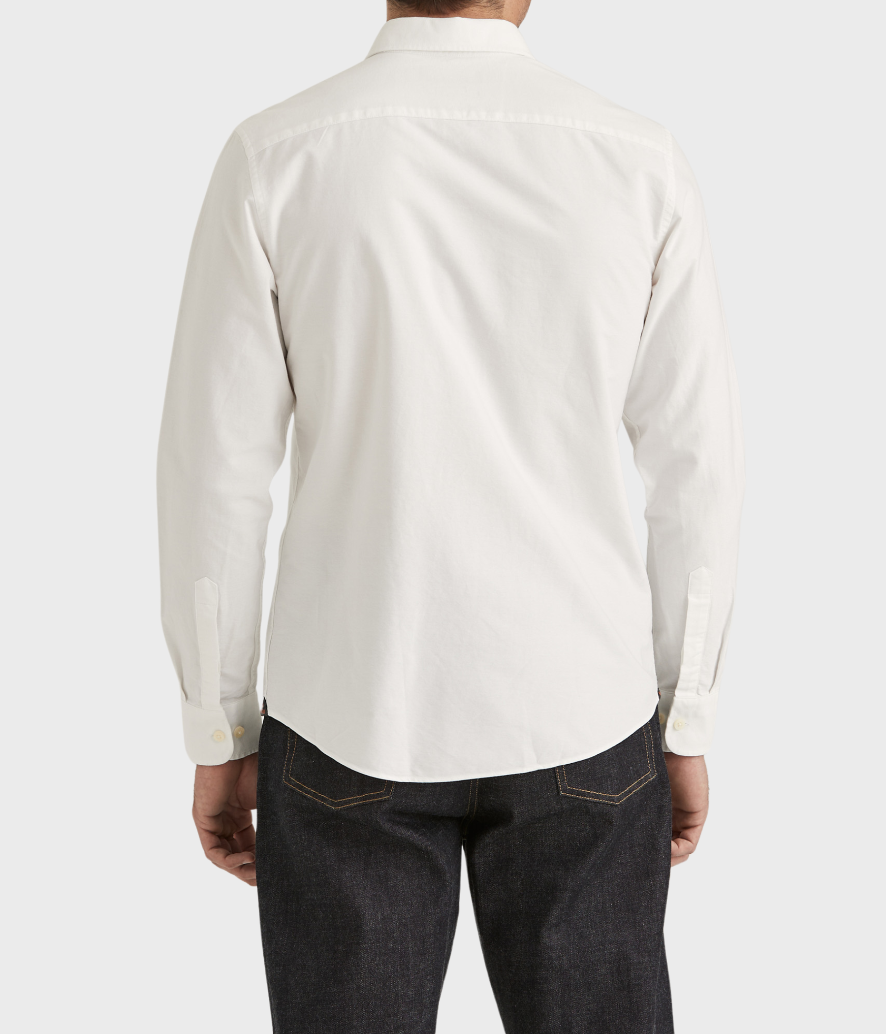Oxford Button Down Shirt (01 WHITE)