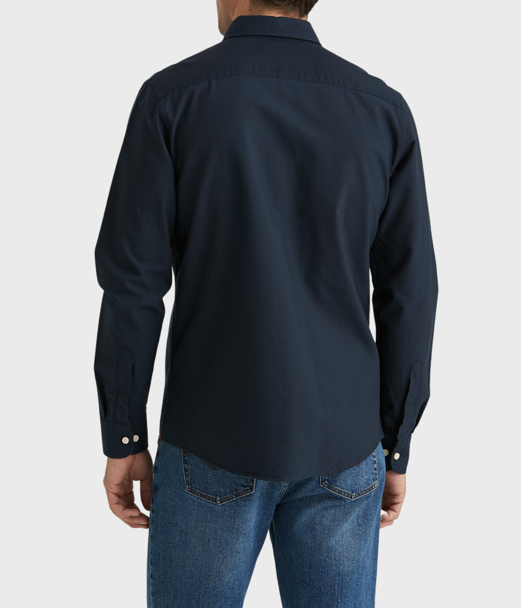 Oxford Button Down Shirt (60 Navy)