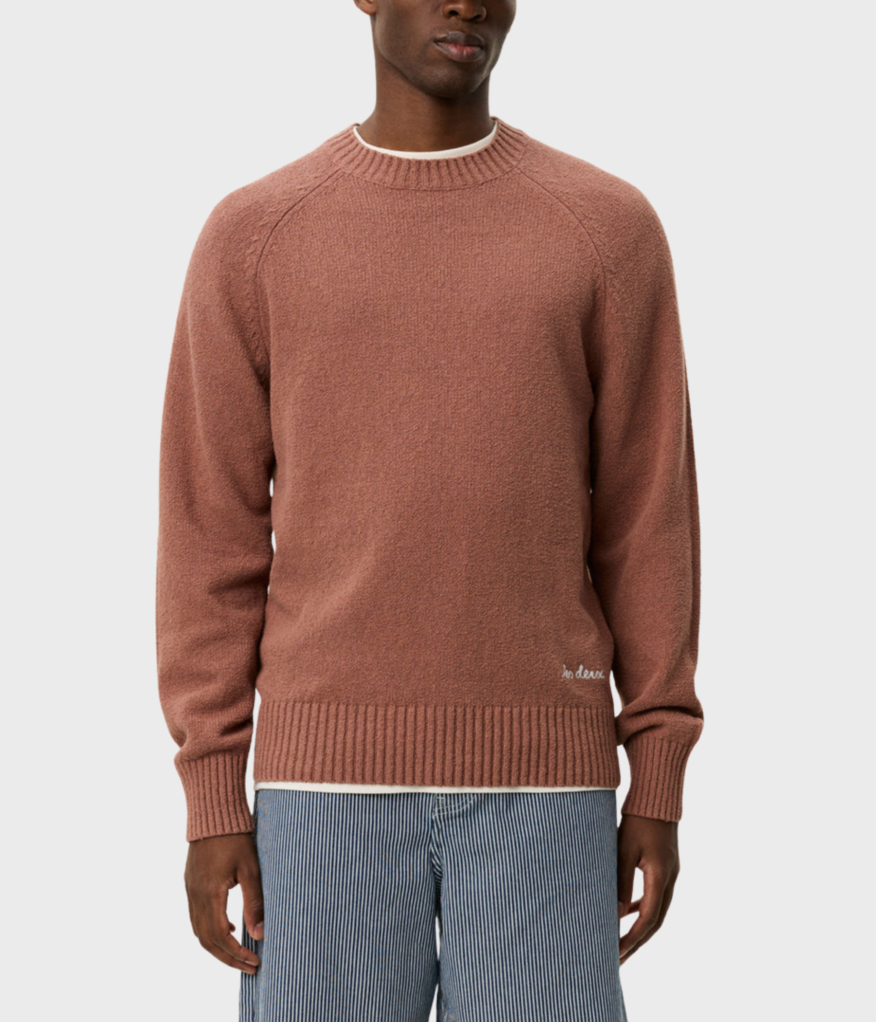 Brad Roundneck Knit (Cognac Red) - D.O. Design Only