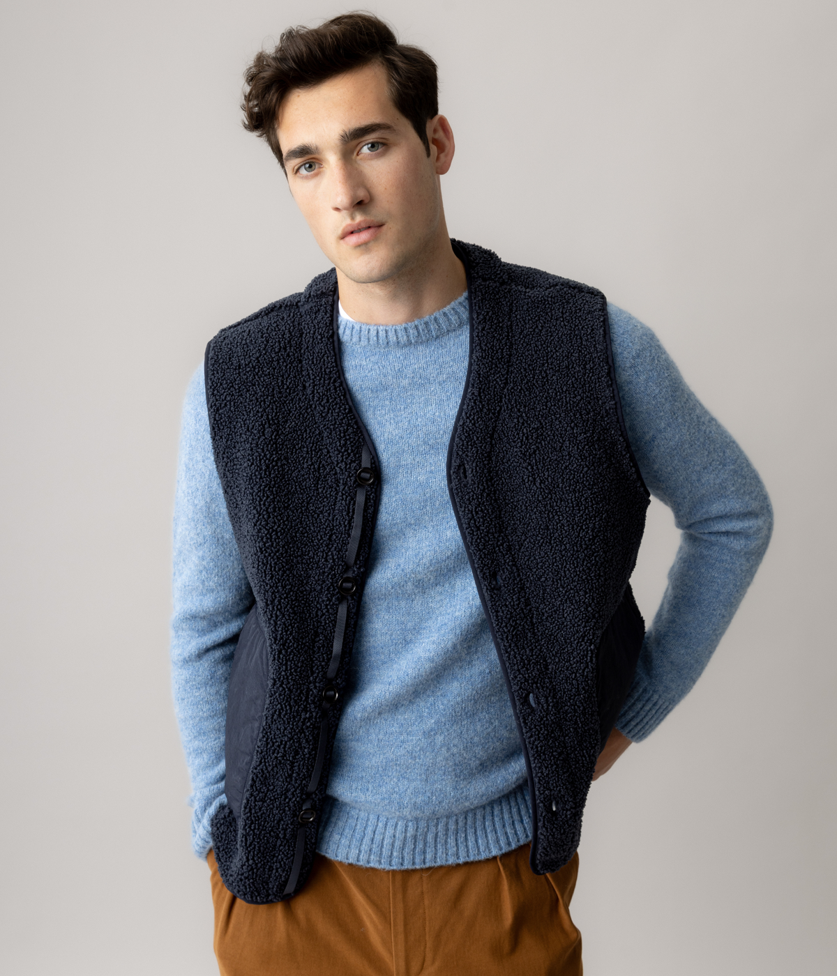 Mmgharry Waistcoat (468 Salute Navy)