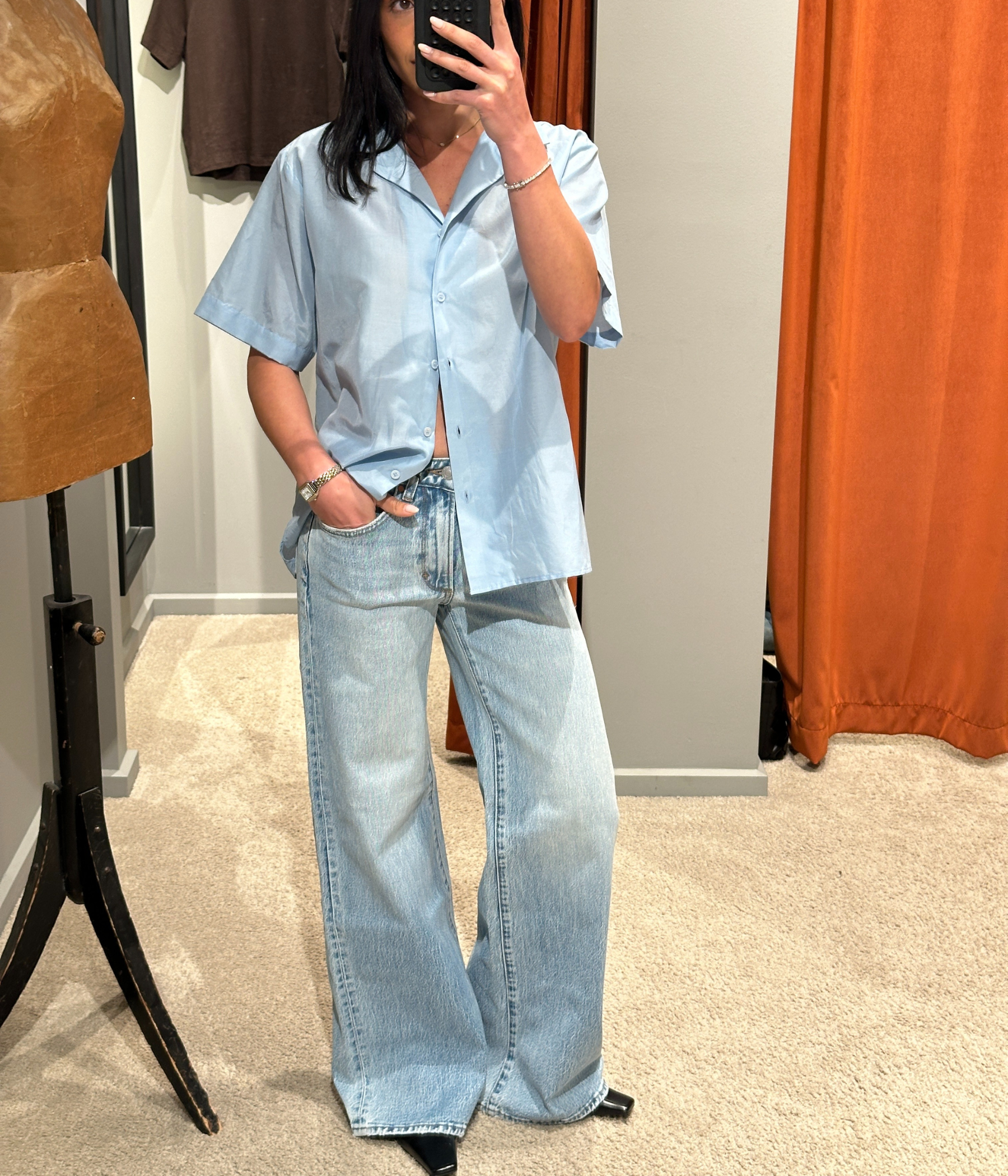 EVA WIDE MIRAGE (6938 LIGHT VINTAGE INDIGO)