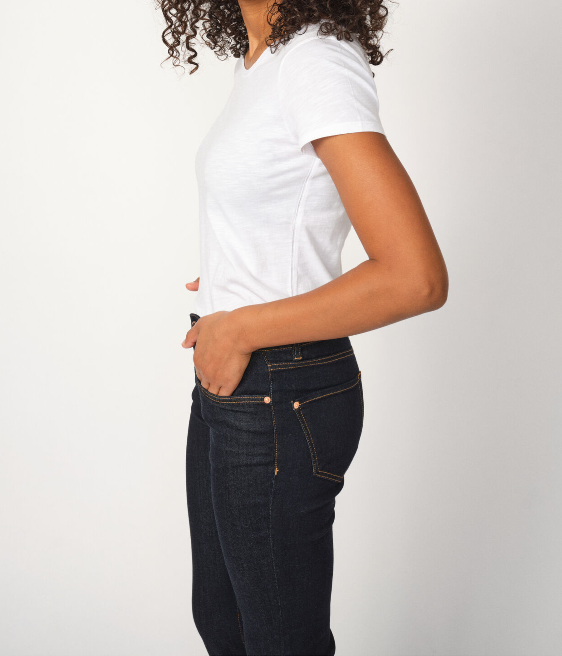 Mmashley Deluxe Jeans. (447 Dark Blue)