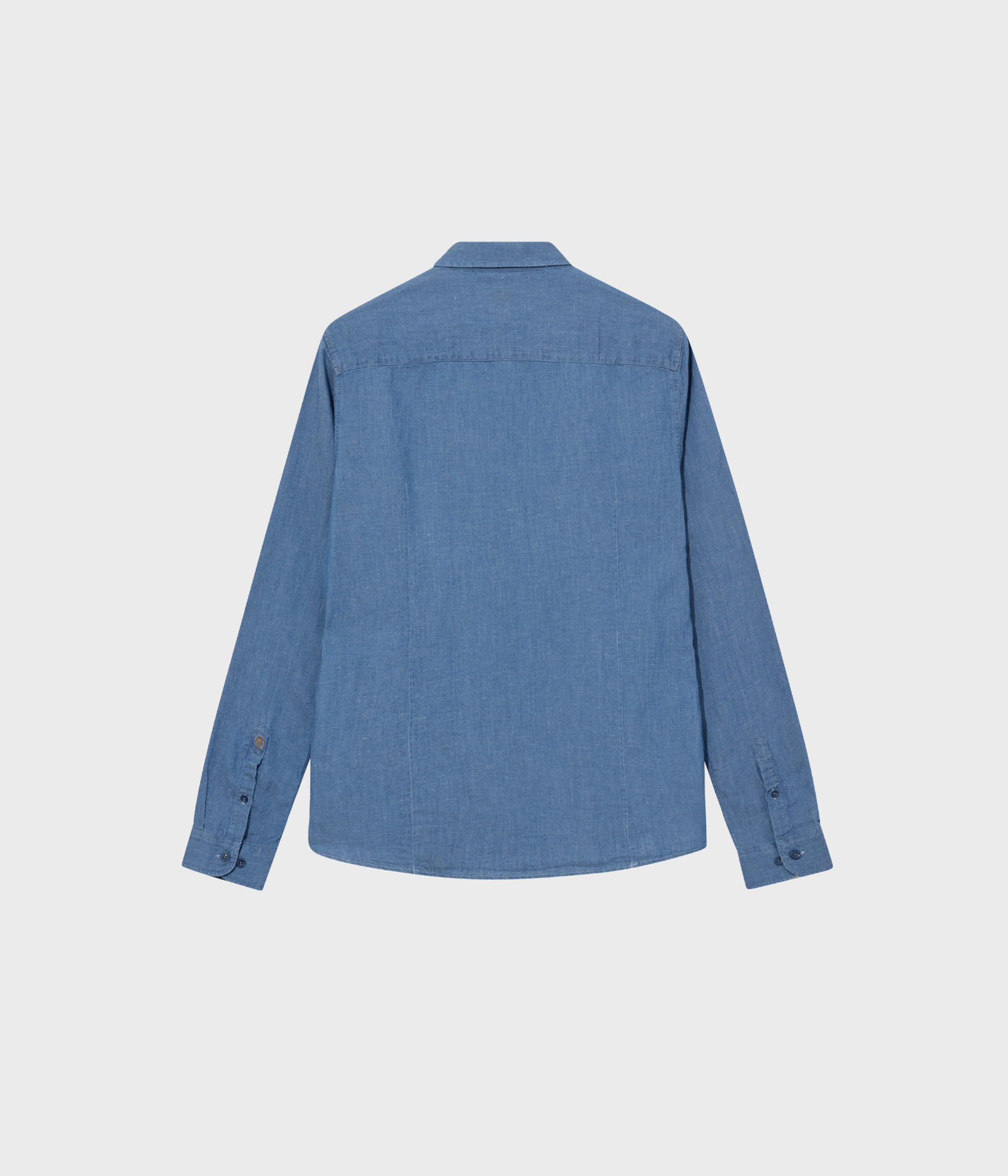 Mmgmarco Chambray Shirt (428 Marine Blue)