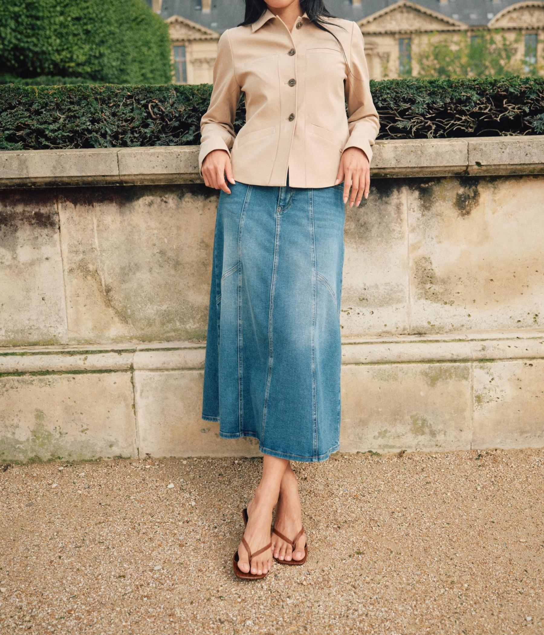 Mmjanet Shane Skirt (401 Blue)