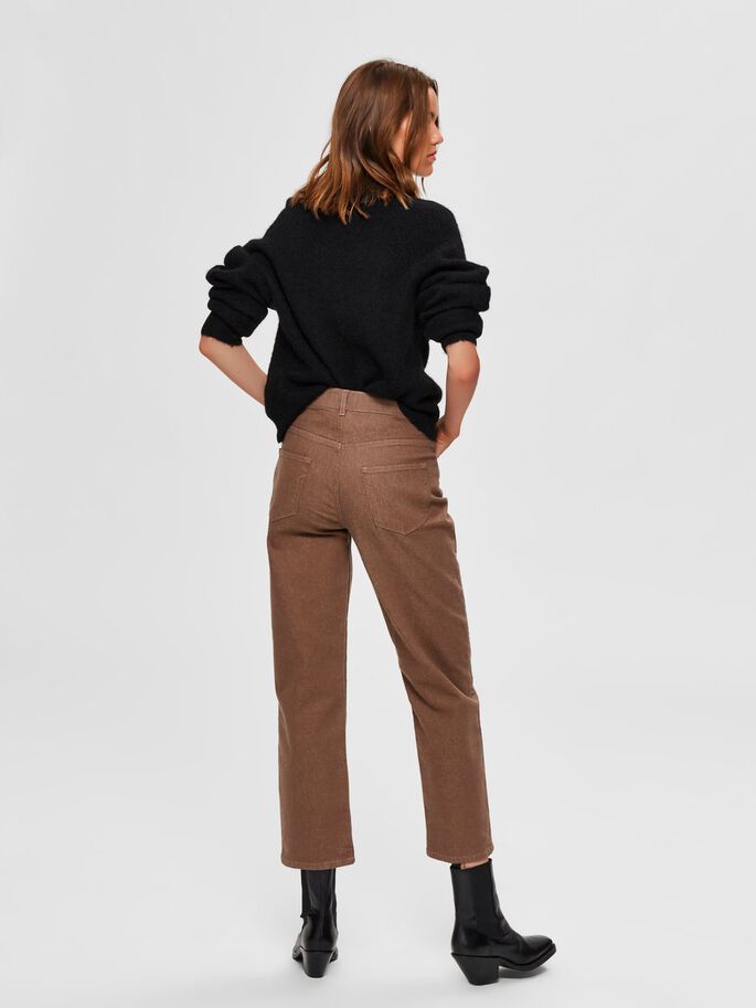 SLFLULU LS KNIT SHORT CARDIGAN NOOS (BLACK) - D.O Design Only