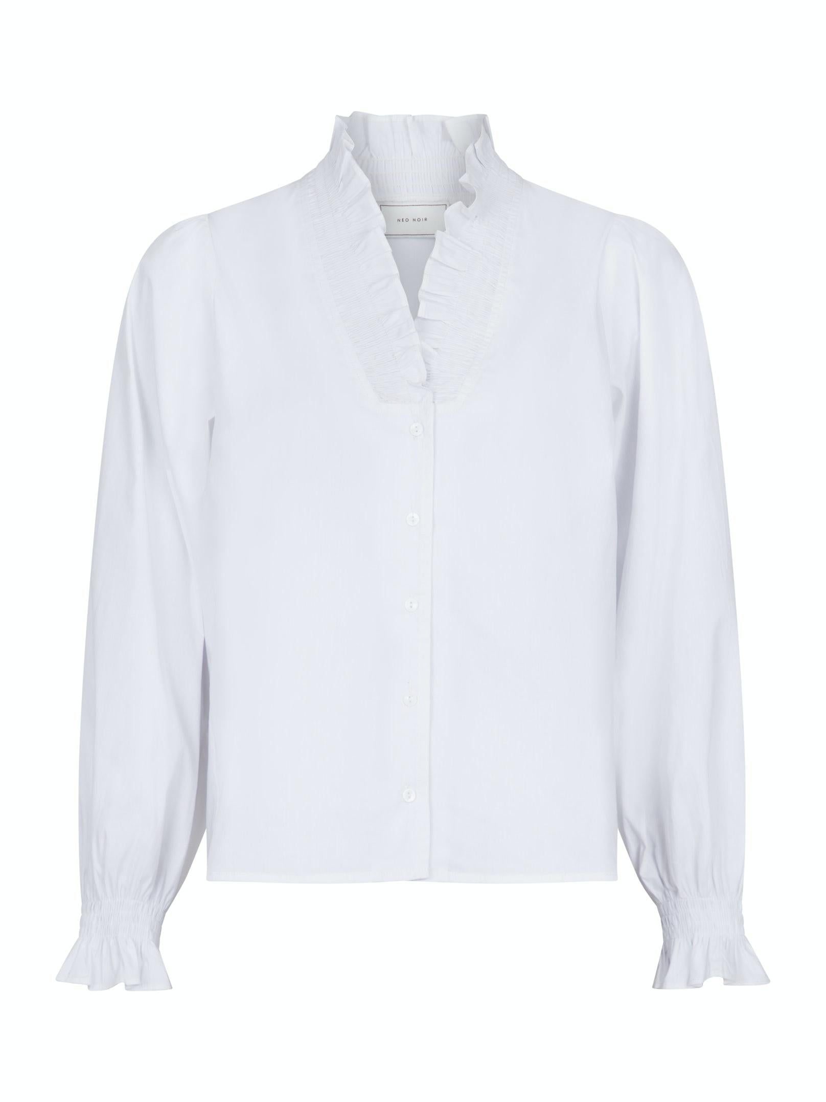 Brielle Solid Shirt (120 White)
