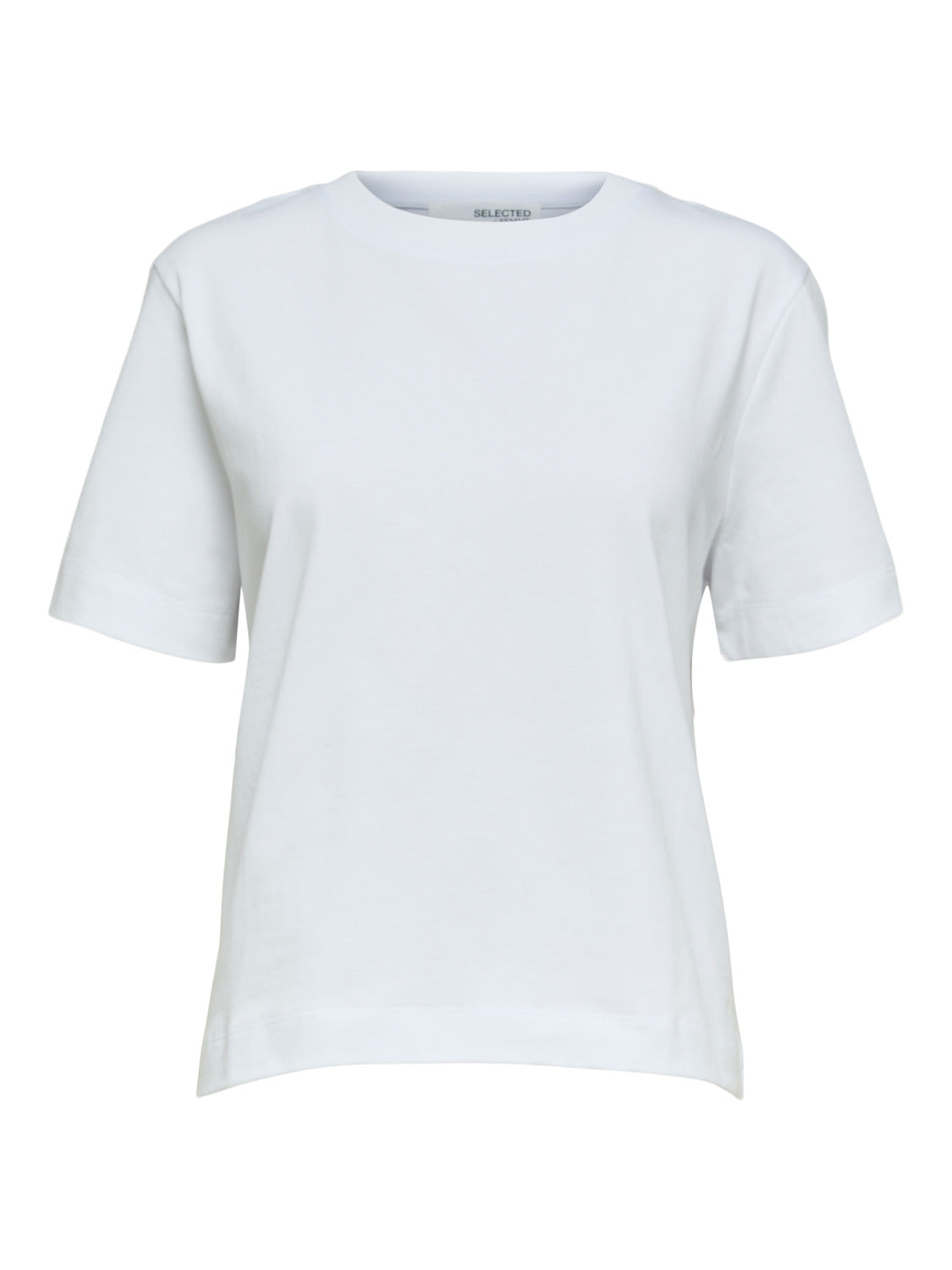 SLFESSENTIAL SS BOXY TEE NOOS (bright white)