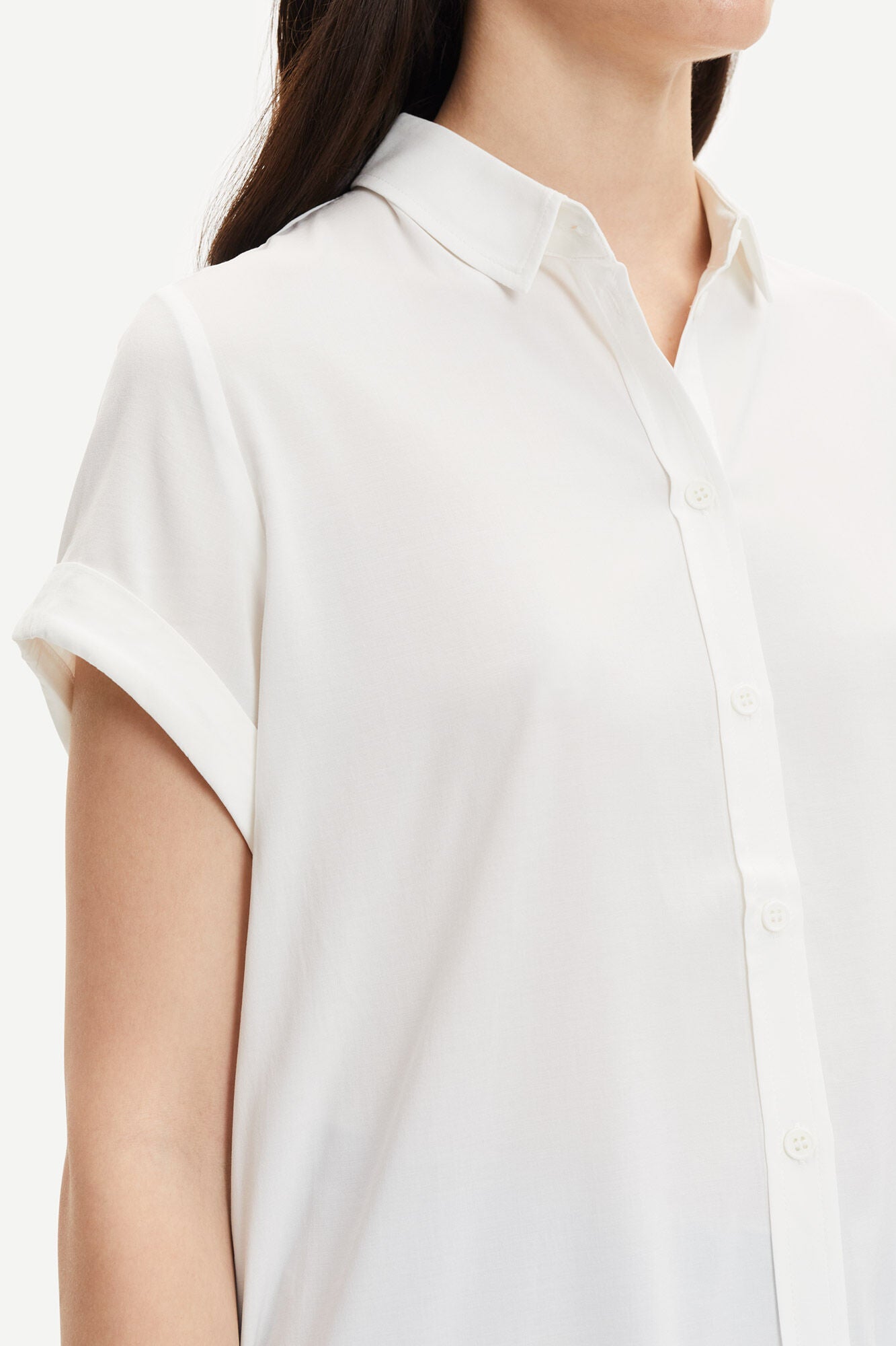 Majan Ss Shirt 9942. (CLEAR CREAM)