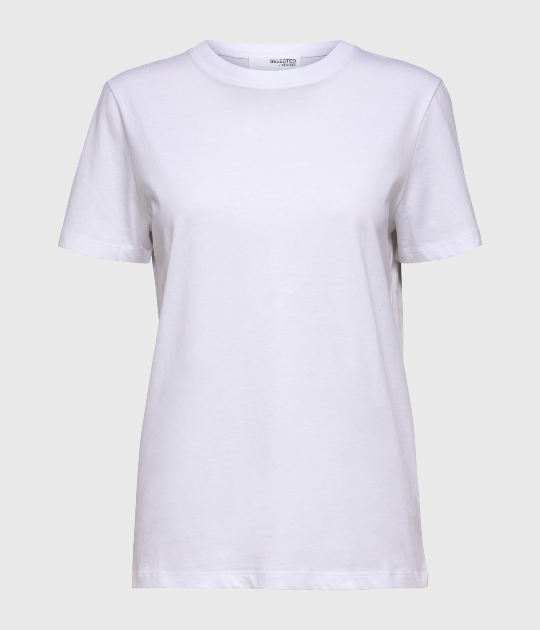 SELECTED FEMME T-Shirt Donna Sfminna Noos - Vestibilità Ampia, Girocollo, Cotone E Poliestere