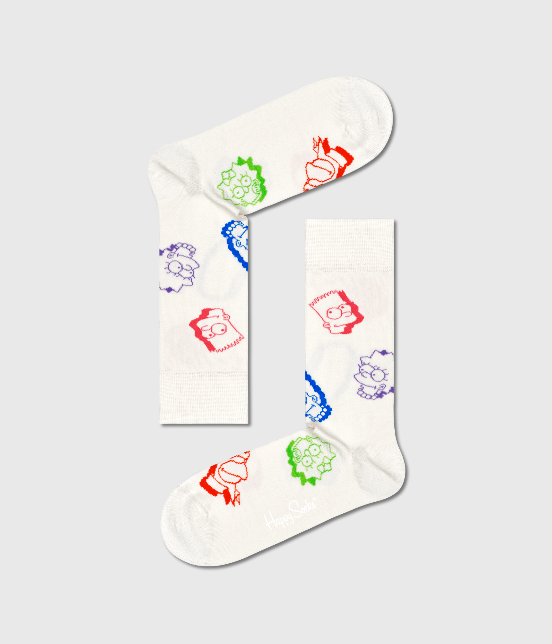 The Simpsons Family Faces Sock (1000)
