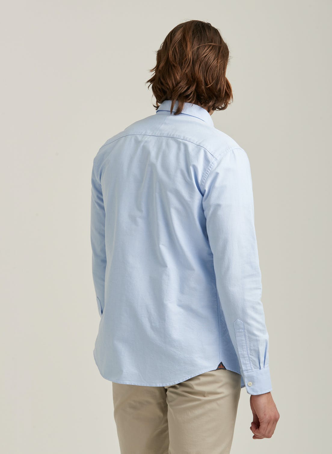 Oxford Button Down Shirt (55 Light blue)