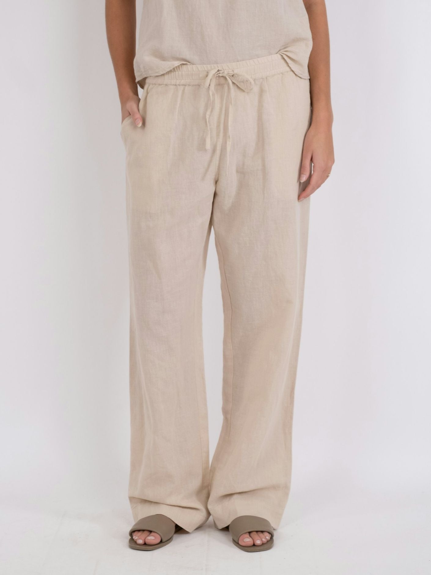 Sonar Linen Pants (213 Sand)