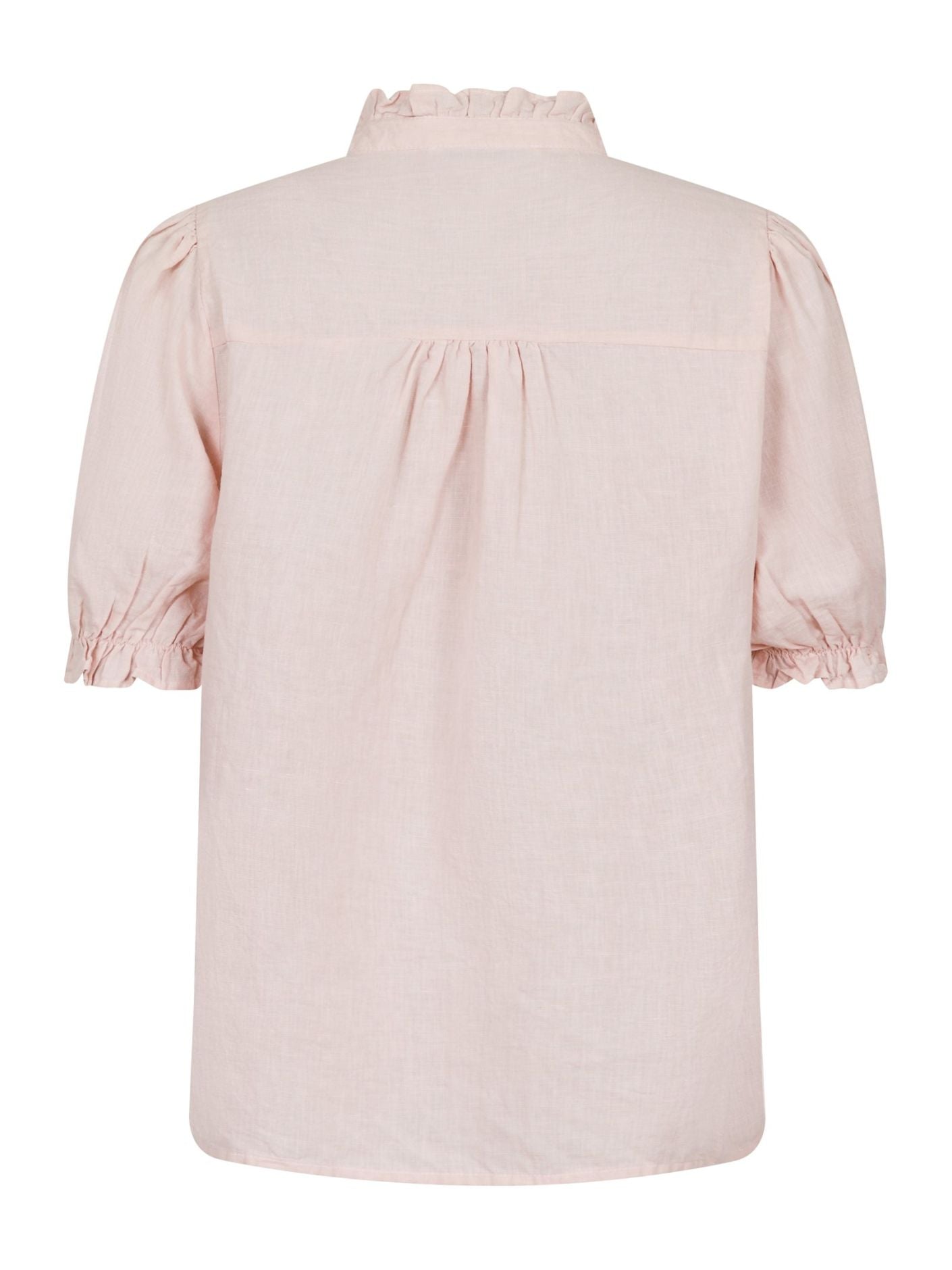 Odesa Linen Blouse (169 Rose smoke)