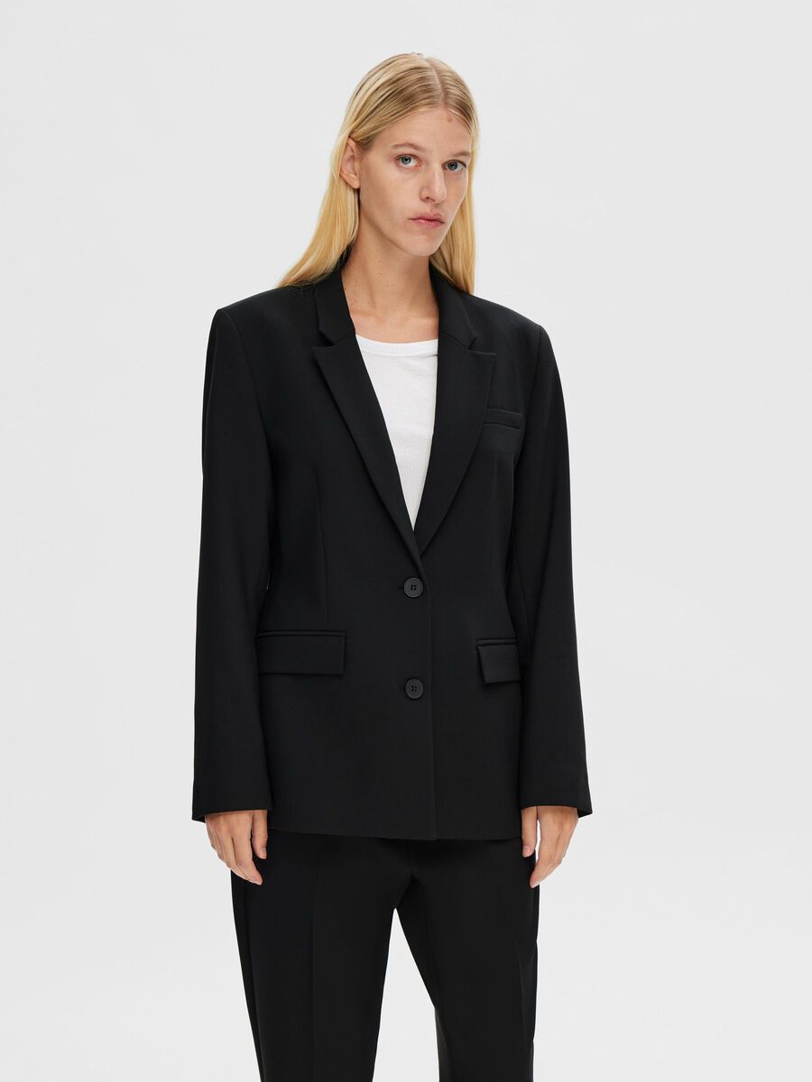 SLFRITA LS CLASSIC BLAZER BLACK B NOOS (Black)