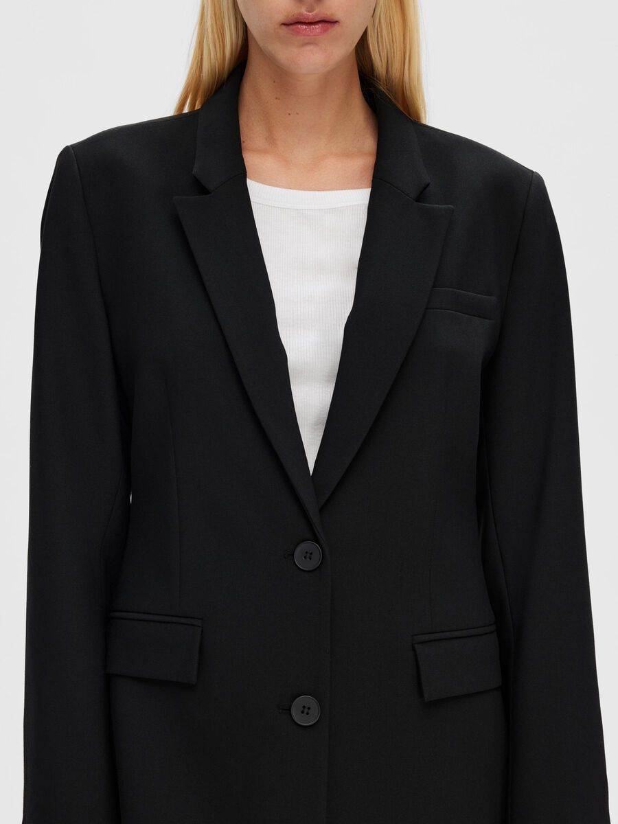 SLFRITA LS CLASSIC BLAZER BLACK B NOOS (BLACK)