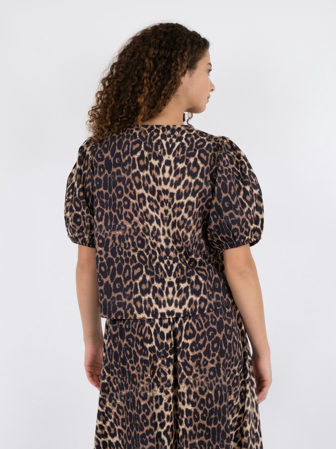 Bianca Leo Blouse (400 Leopard)